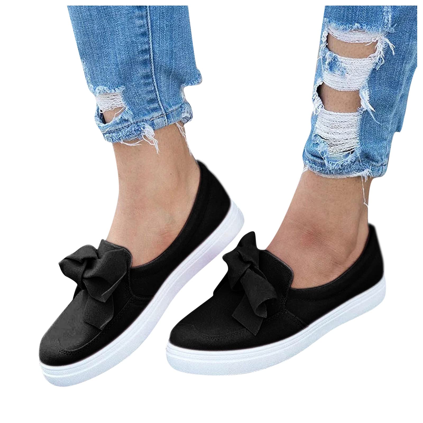 Women's Casual Summer Sandals with Bowknot & Platform for Beach & Travel