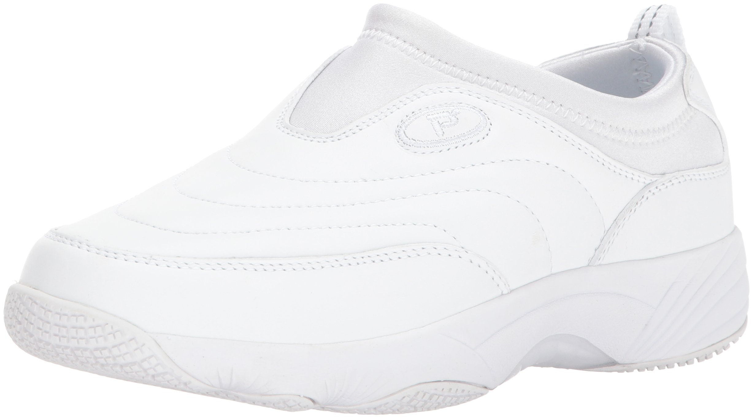 Propet Women's Wash N Wear II Slip-On Sneakers - Comfortable Casual Shoes for Walking & Travel - Black | Perfect for Work, Errands & Everyday Wear