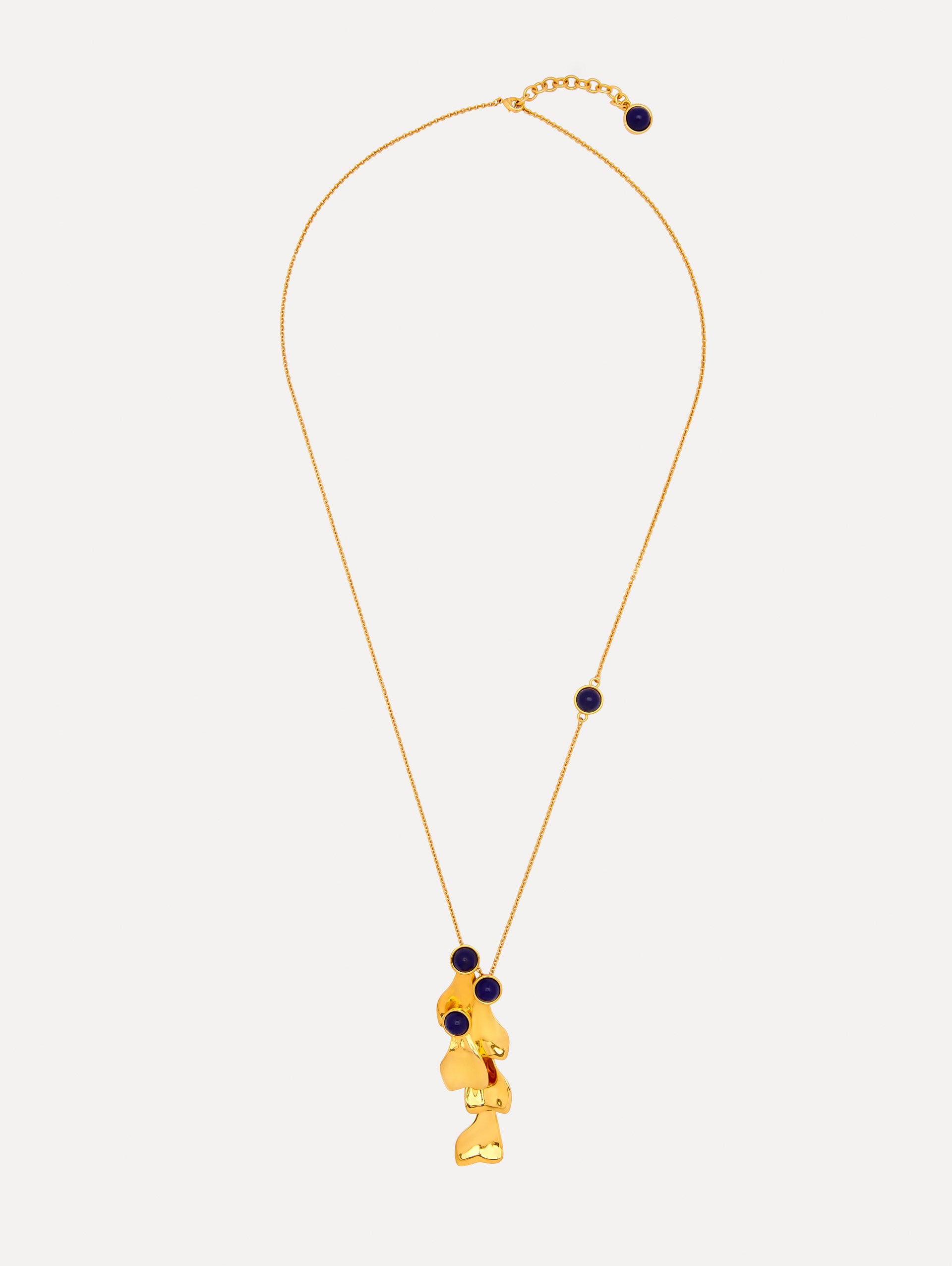 Elegant Cabochon Petal Pendant Necklace for Women - Vintage Floral Jewelry Gift for Her - Perfect for Weddings, Parties & Special Occasions
