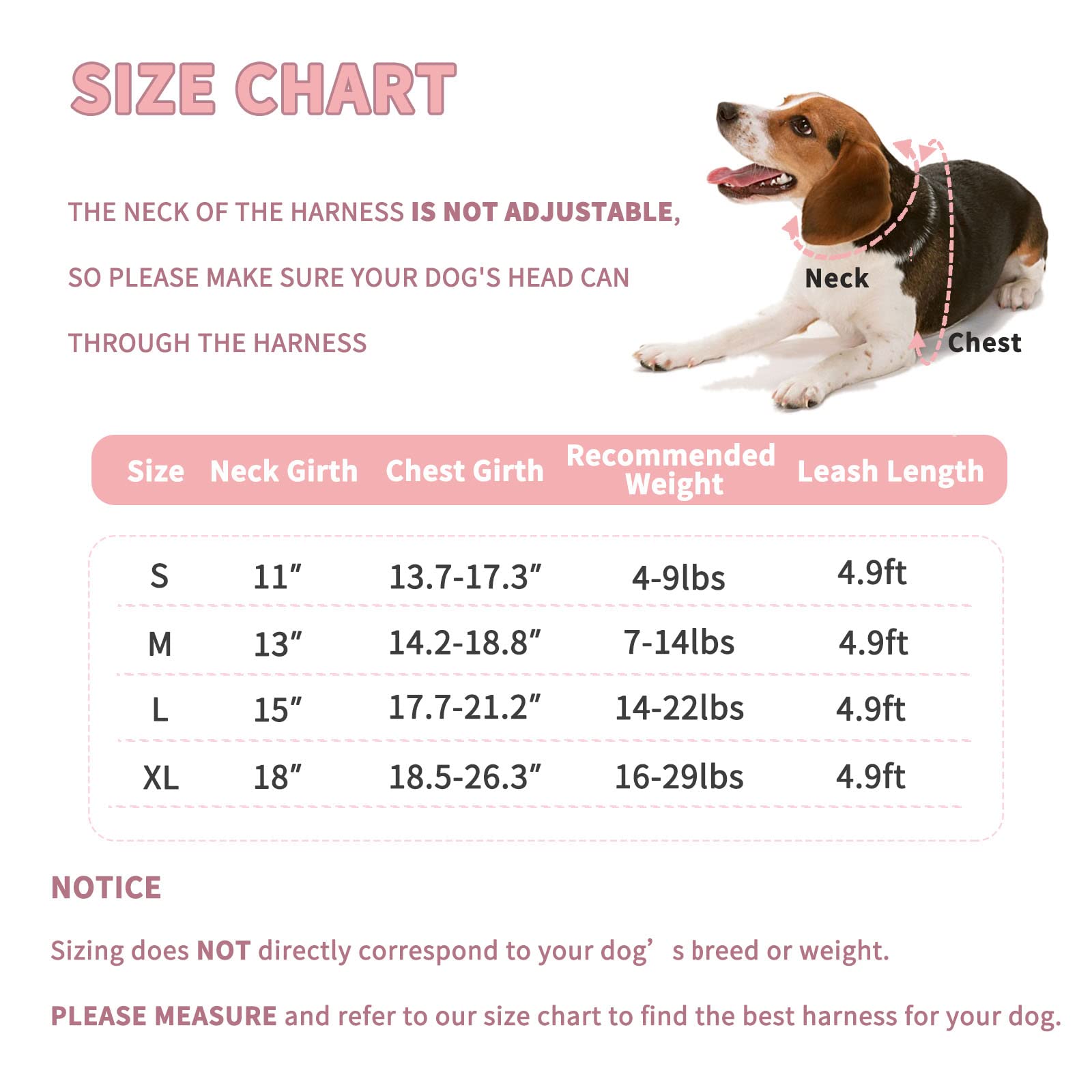 **Adjustable Reflective No-Pull Dog Harness & Leash Set for Small Dogs & Puppies - Pink Camouflage (Size L) with Bow-Tie Collar & Poop Bags - Perfect for Walking, Training & Outdoor Adventures**