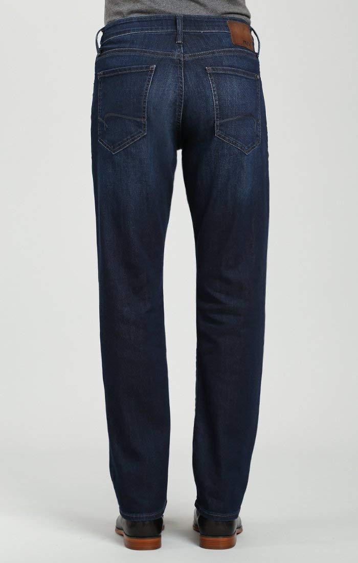 Mavi Men's Straight Fit Jeans - Classic Denim Pants for Casual & Everyday Wear | Comfortable & Durable for Work, Travel & Outings