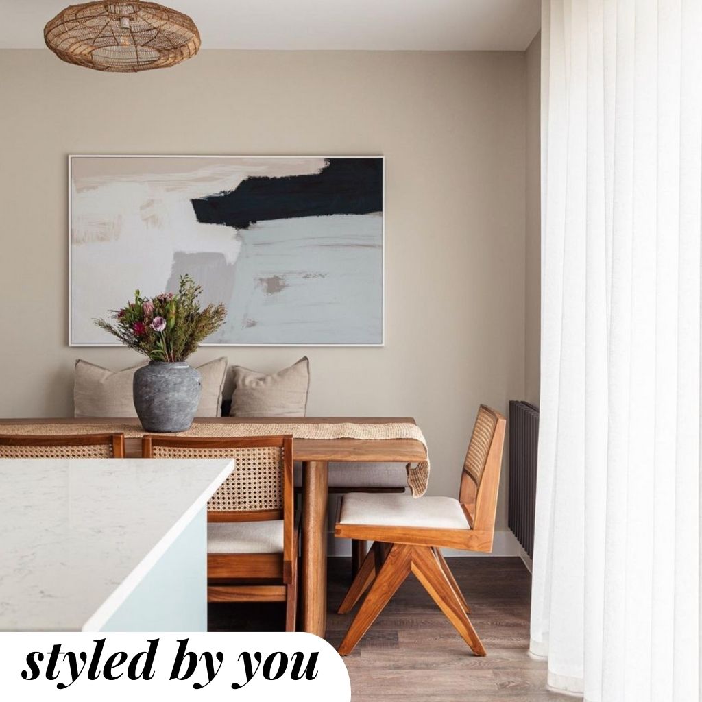 Modern Abstract Framed Canvas Wall Art - Handmade Home Decor for Living Room, Bedroom & Office - Perfect for Gifts & Interior Design