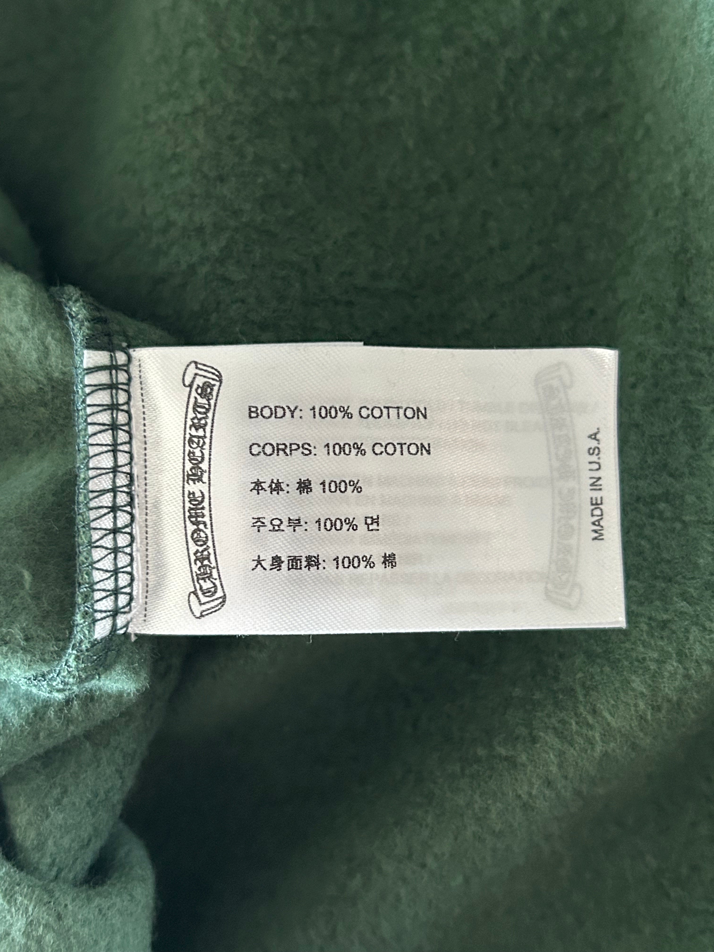 Chrome Hearts Green & Yellow T Bar Logo Hoodie - Stylish Streetwear for Men & Women | Perfect for Casual Outfits, Street Fashion & Urban Lifestyle