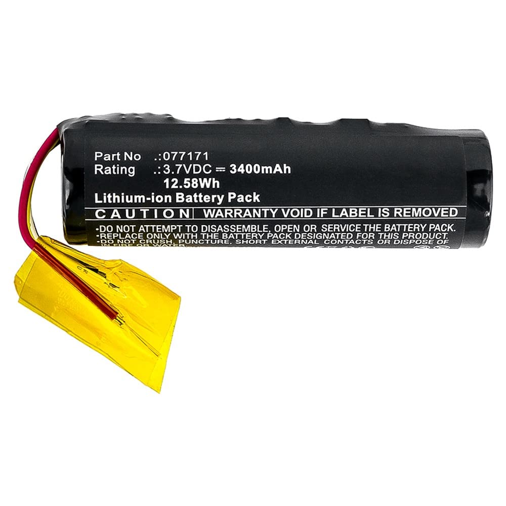 Synergy Digital Replacement Battery for Bose 423816 Speaker - 3.7V 3400mAh Li-ion High Capacity Battery Compatible with Bose 77171 - Perfect for Home Audio, Outdoor Parties & Portable Speaker Use