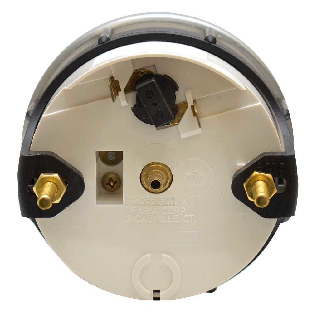 Faria SE9831A Boat Speedometer Gauge - Newport Silver Finish | Marine GPS Speed Sensor for Boats, Yachts & Watercraft | Perfect for Navigation & Performance Monitoring