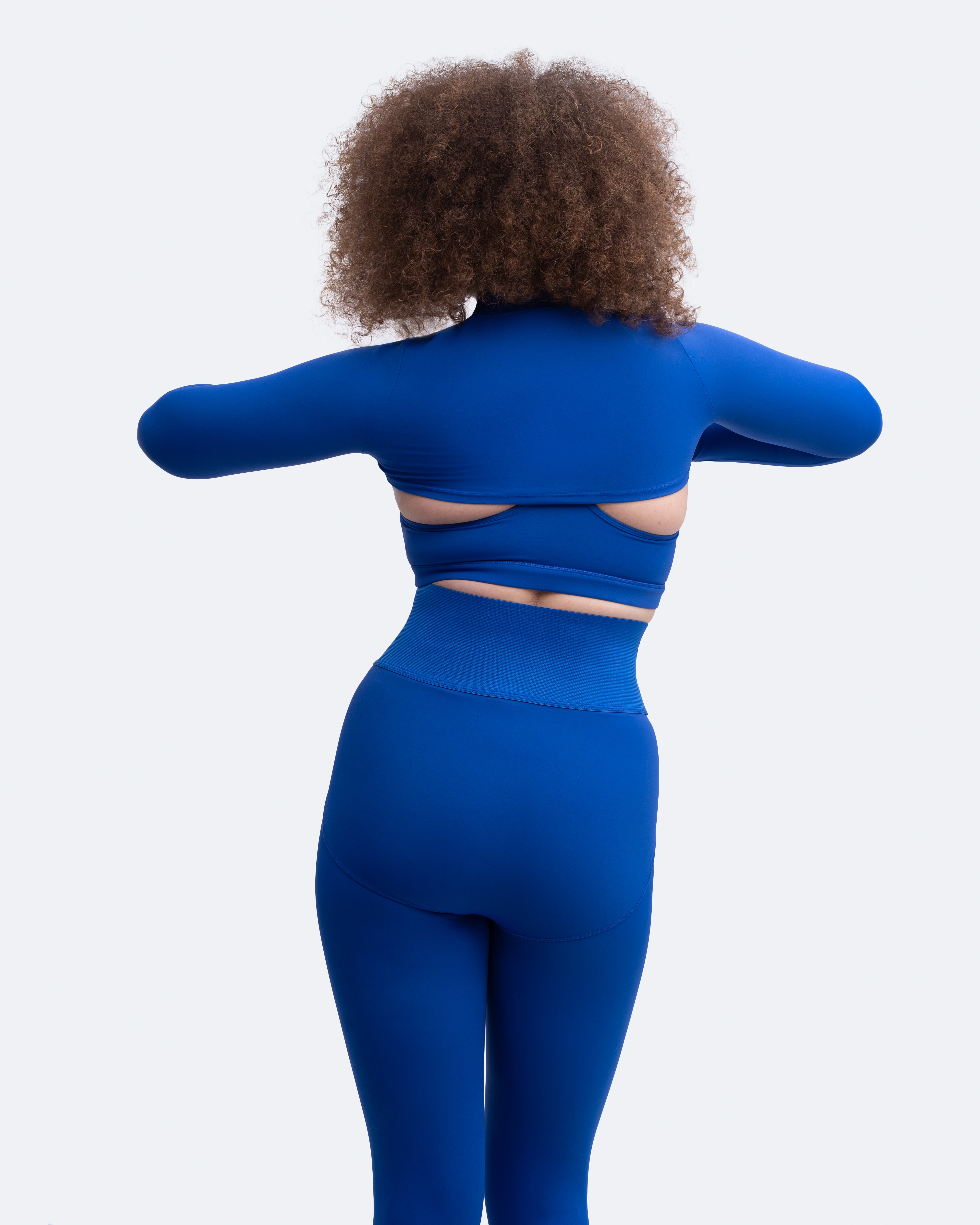 Women's Glove Sleeve Crop Top - Fashionable Short Sleeve Bodycon Shirt for Casual Wear, Gym & Street Style