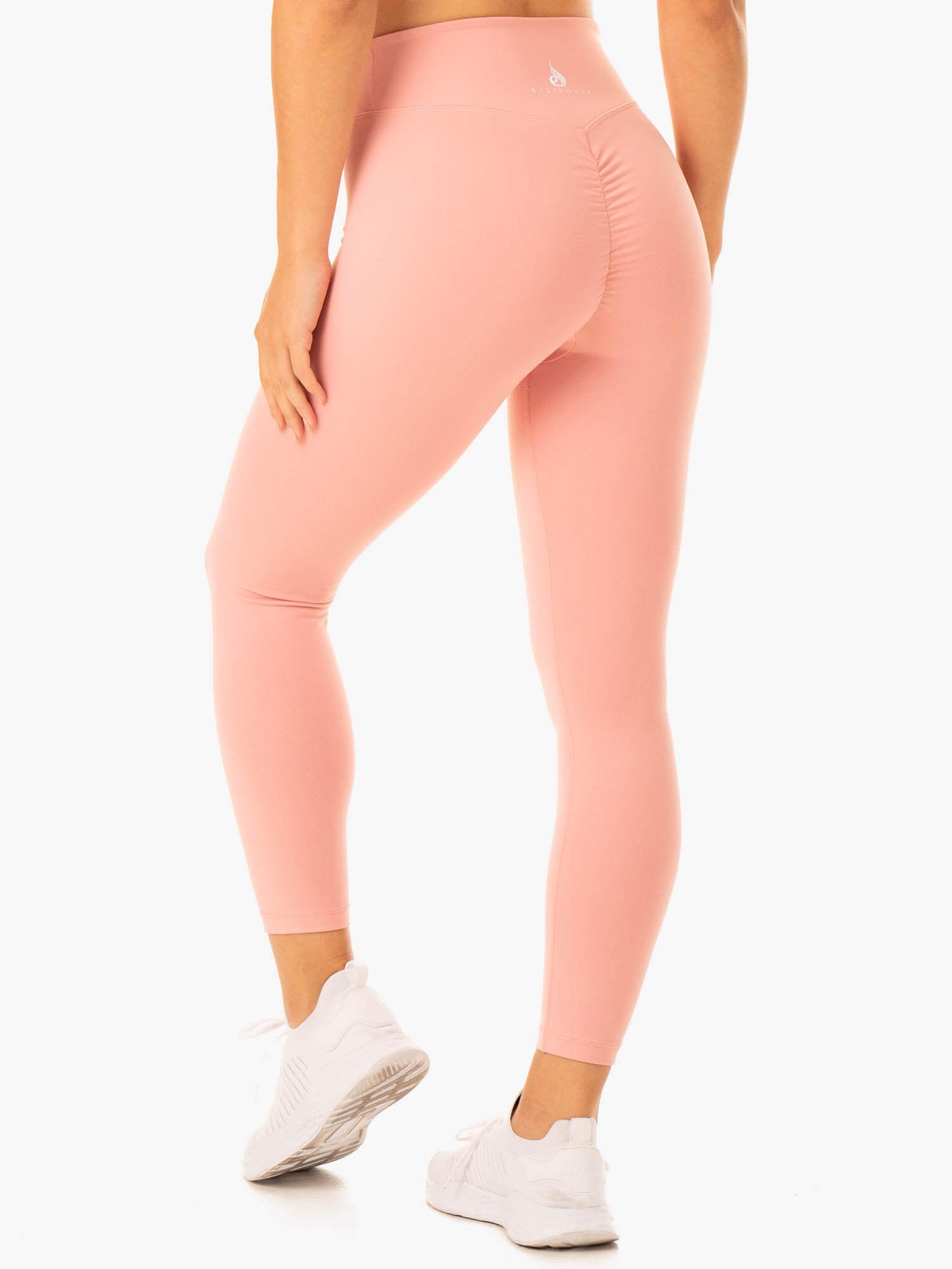 Revival Scrunch Bum Leggings for Women - High Waisted Tummy Control Yoga Pants in Pink | Perfect for Workout, Gym, Running & Casual Wear