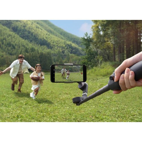DJI Osmo Mobile 6 Smartphone Gimbal Stabilizer for iPhone & Android - 3-Axis Gimbal for Smooth Videos & Photos - Perfect for Vlogging, Travel & Content Creation (Black)