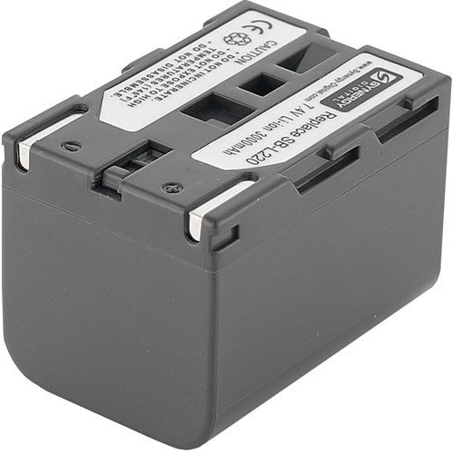 Synergy Digital Camcorder Battery for Samsung SC-D103 - 7.4V 3000mAh Li-ion Replacement Battery - Ultra High Capacity - Perfect for Travel, Vlogging & Extended Recording Sessions