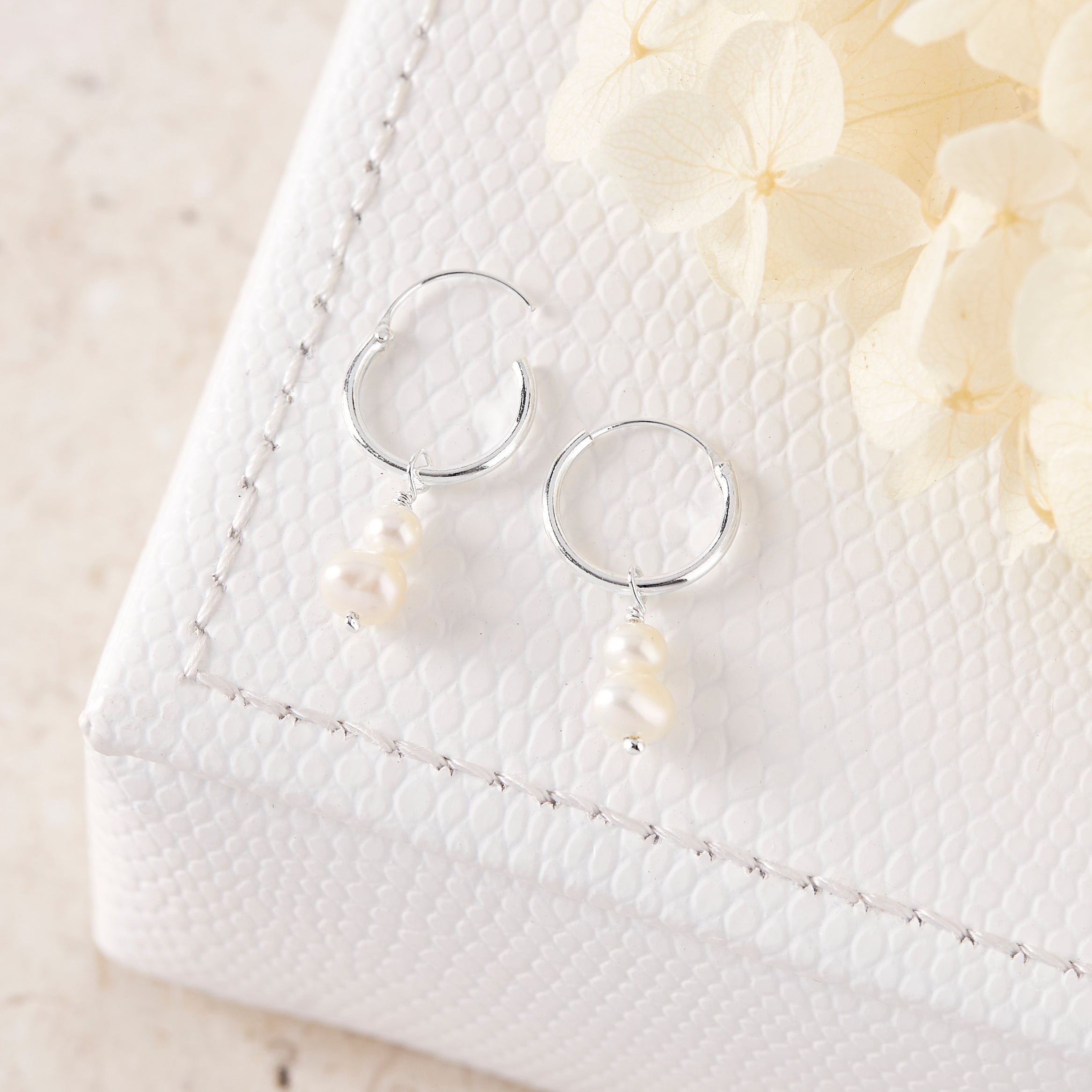 Unity Pearl Sleepers - Stylish and Comfortable Women's Pearl Earrings for Sleeping | Perfect for Overnight Wear, Travel & Relaxation