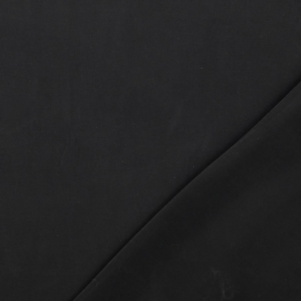 Sandwashed Viscose Fabric - Premium Black Textile - 49cm End of Bolt - Perfect for DIY Fashion, Home Decor & Craft Projects