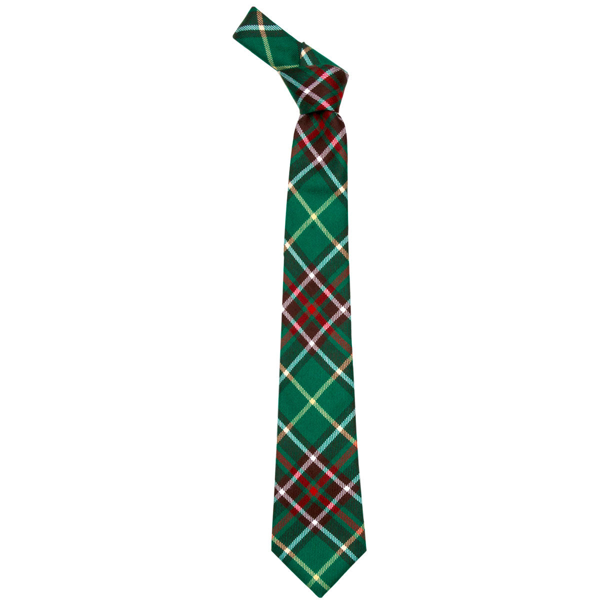 Handmade Newfoundland Tartan Necktie for Men - Classic Plaid Silk Tie for Formal & Business Occasions - Perfect for Weddings, Office & Special Events