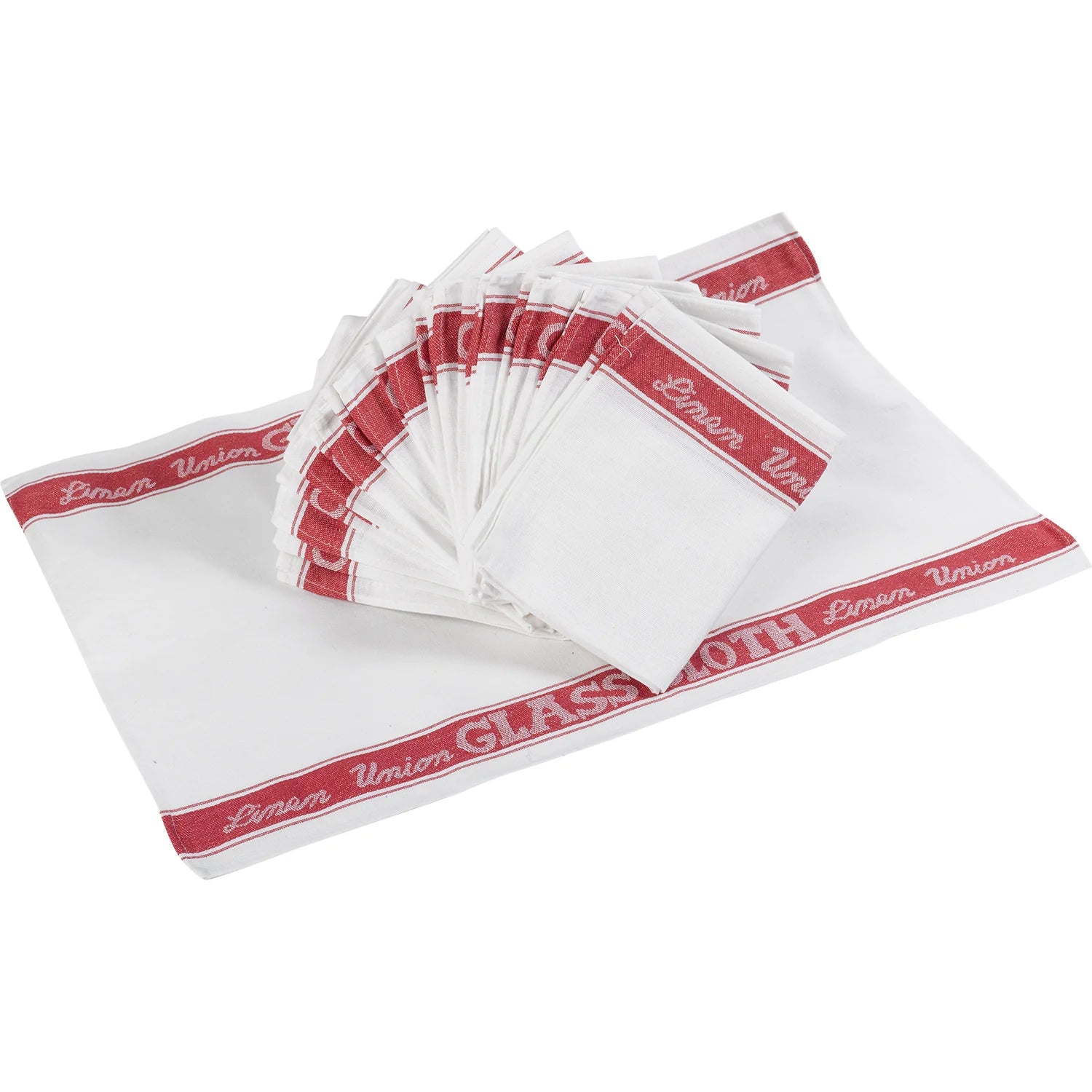 Premium Linen Union Glass Cloth - High-Quality Cleaning Cloth for Windows, Mirrors & Glass Surfaces - Streak-Free & Lint-Free for Sparkling Clean Results
