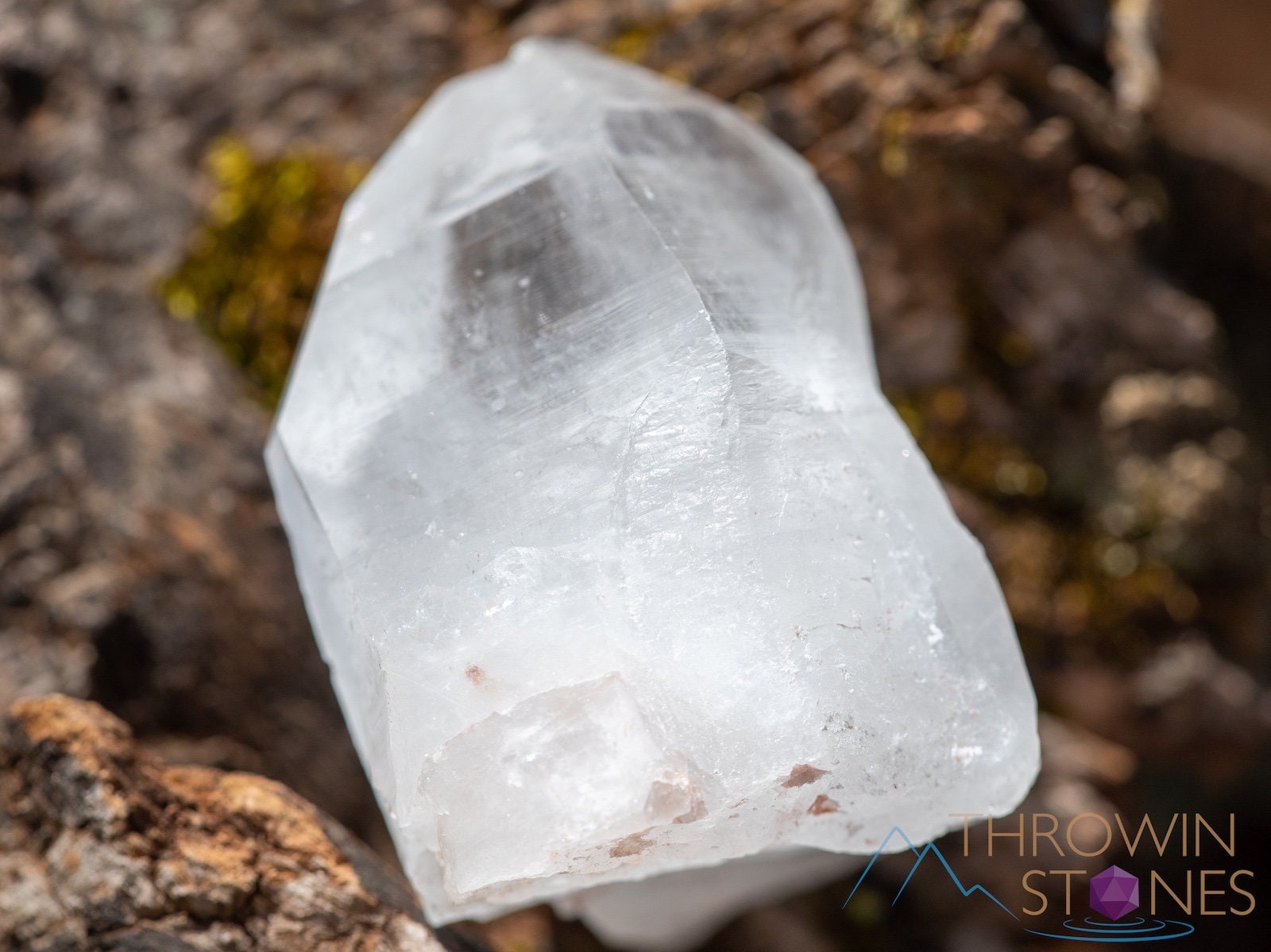 Natural Pink Himalayan Quartz Raw Crystal Point - Healing Stone for Home Decor, Meditation & Energy Cleansing | Raw Crystals and Stones Collection (39923) - Perfect for Yoga Spaces, Office Desk & Gift Giving