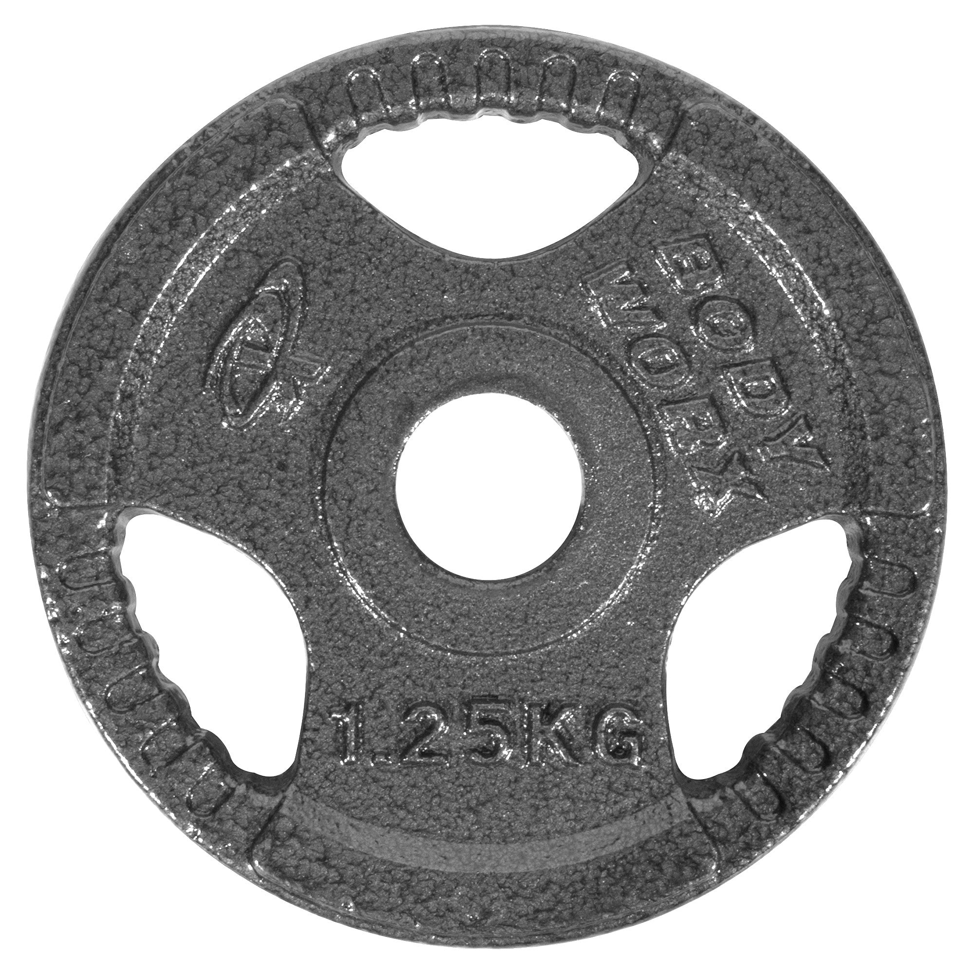 1.25kg Standard 3-Hole Ezy Grip Weight Plate - Gym & Home Workout Equipment for Strength Training & Fitness