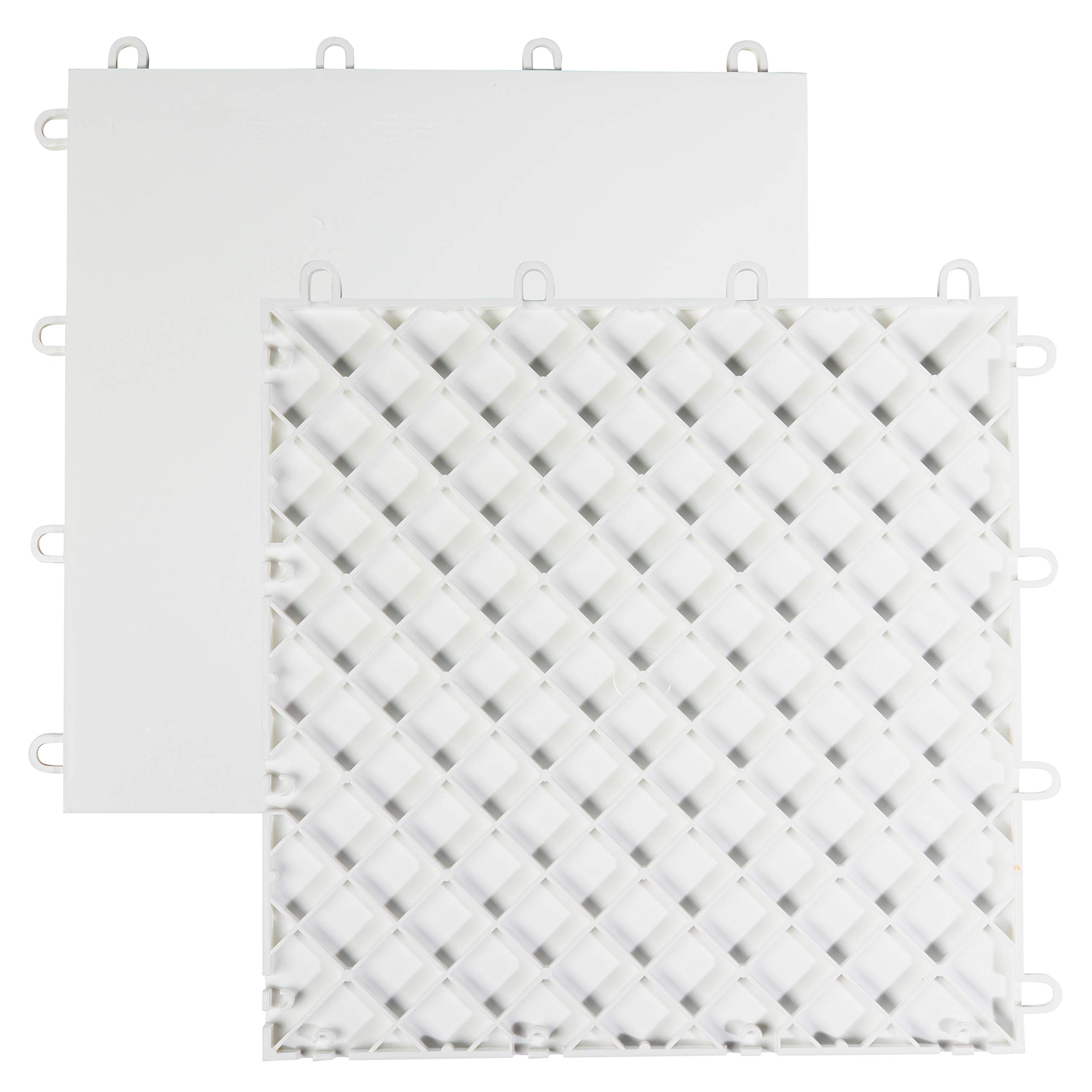 Franklin Sports Synthetic Ice Hockey Shooting Pad - 4' x 3' Feet - Fake Ice Dryland Tiles for Hockey Training, Stick Handling & Shot Practice - Perfect for Home, Backyard & Off-Ice Training Sessions