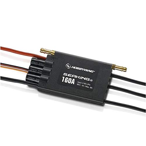 Seaking PRO 160A Waterproof ESC for RC Racing Boats - High-Speed Performance
