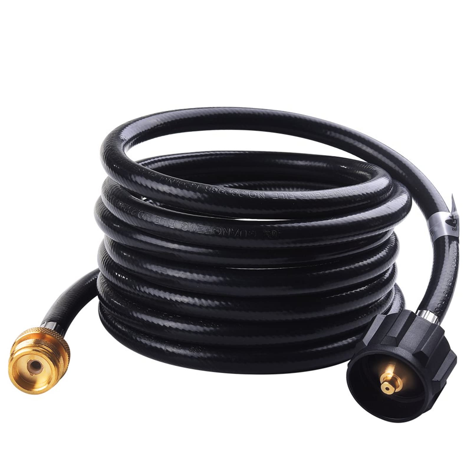 SHINESTAR 12FT Propane Adapter Hose for Mr. Heater Buddy Heater, Blackstone Tabletop Griddle, Camping Stove - Fits 5-40 lb Propane Tanks - Perfect for Outdoor Cooking, RV Trips & Emergency Heating