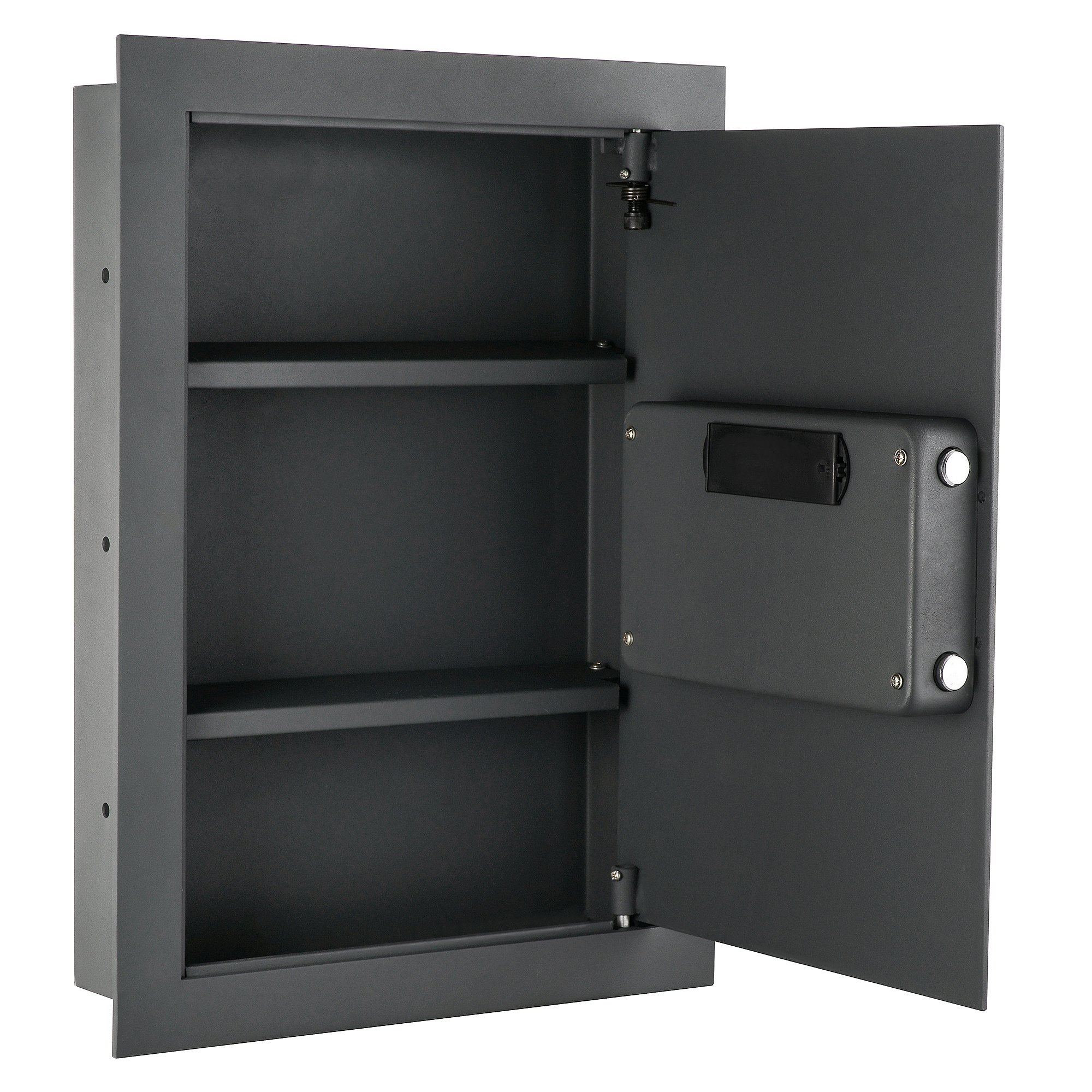 Paragon Lock & Safe 7725 Superior Flat Electronic Wall Safe for Jewelry & Valuables - Digital Security Safe for Home, Office & Hotels - Perfect for Hidden Storage & Theft Protection