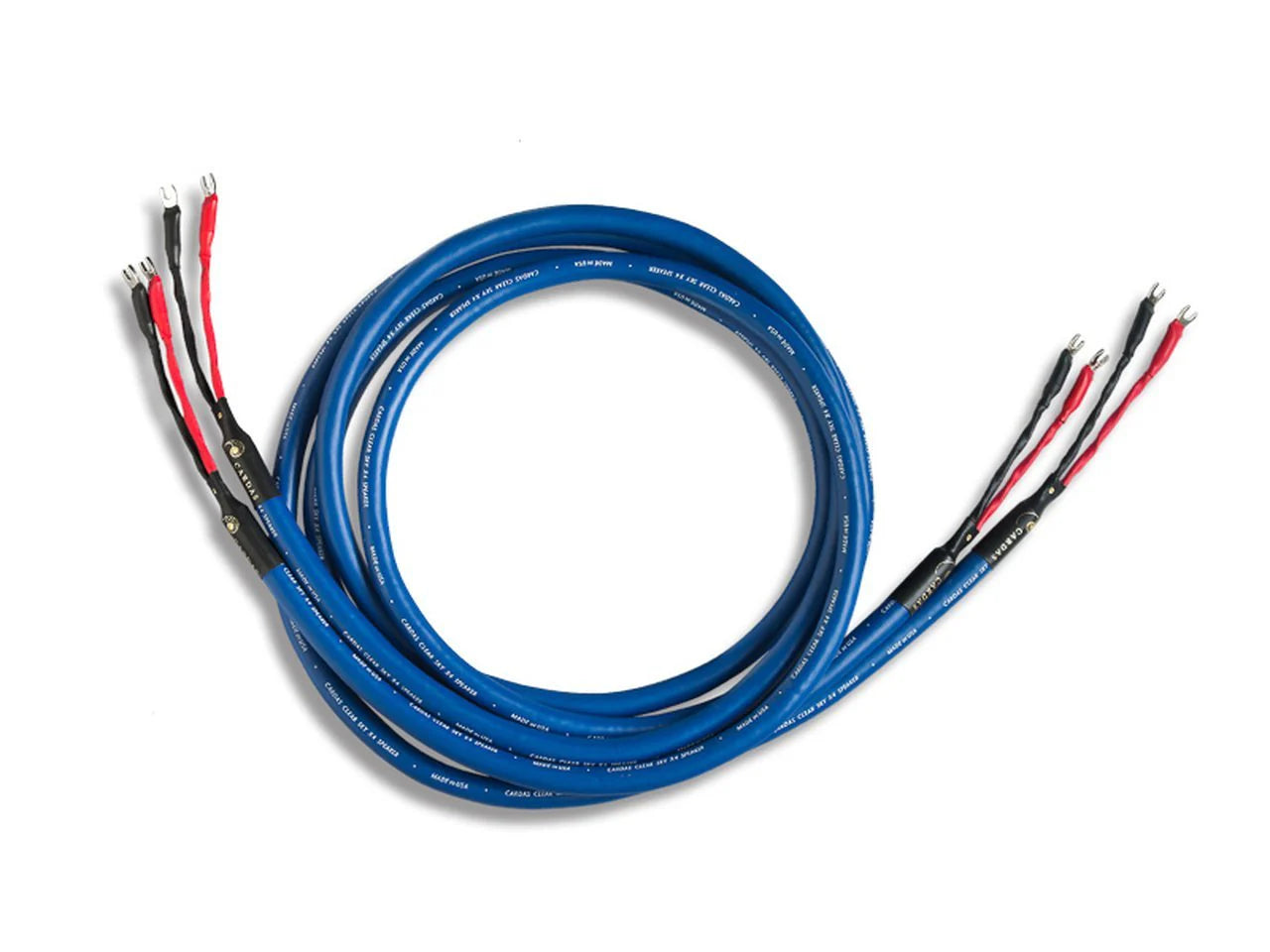 Cardas Audio Clear Sky X4 High-End Speaker Cable Pair - Premium Audiophile Grade for Home Theater & Hi-Fi Systems - Perfect for Music Lovers & Audio Enthusiasts