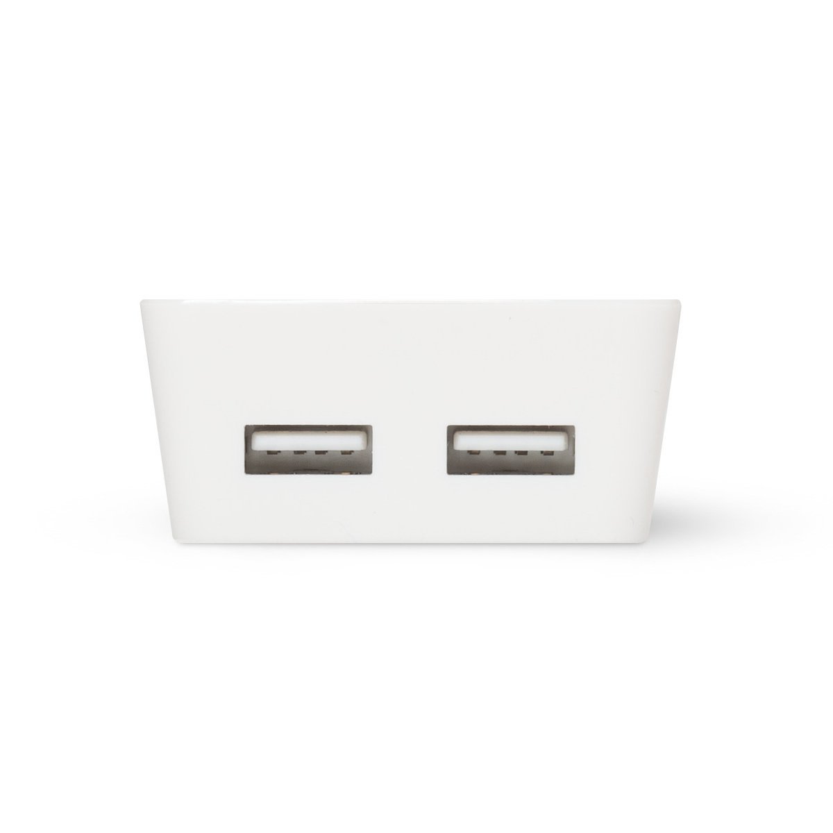 iStore Dual Vertical Wall Charger 4.8A Fast Charging USB Power Adapter for iPhone Android Smartphones - Perfect for Home Office Travel Charging