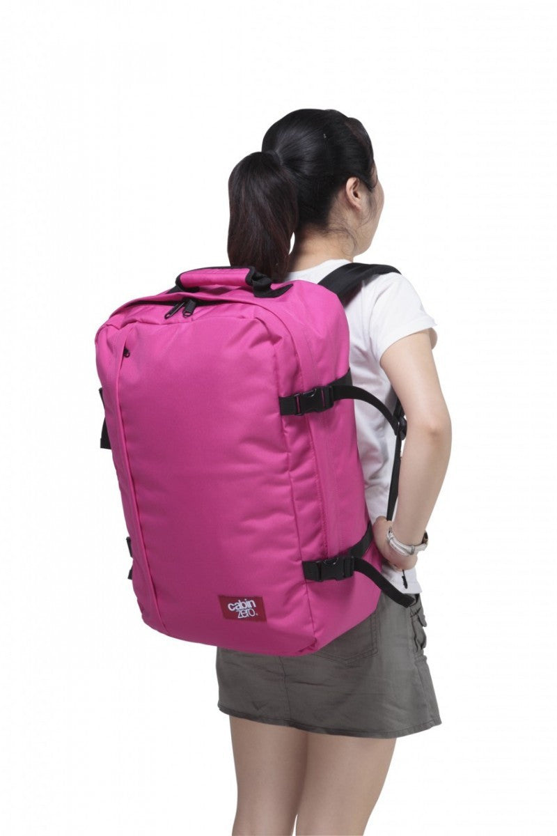 CabinZero Classic 44L Travel Backpack - Lightweight Carry-On Luggage for Men & Women | Perfect for Airplane, Weekend Trips & Outdoor Adventures