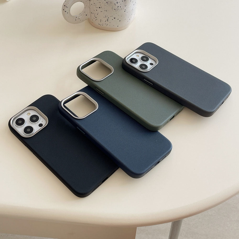 Premium Magnetic Leather iPhone Case - Strong Grip & Secure Hold - Stylish & Durable Protection for iPhone [Perfect for Work, Travel & Everyday Use]