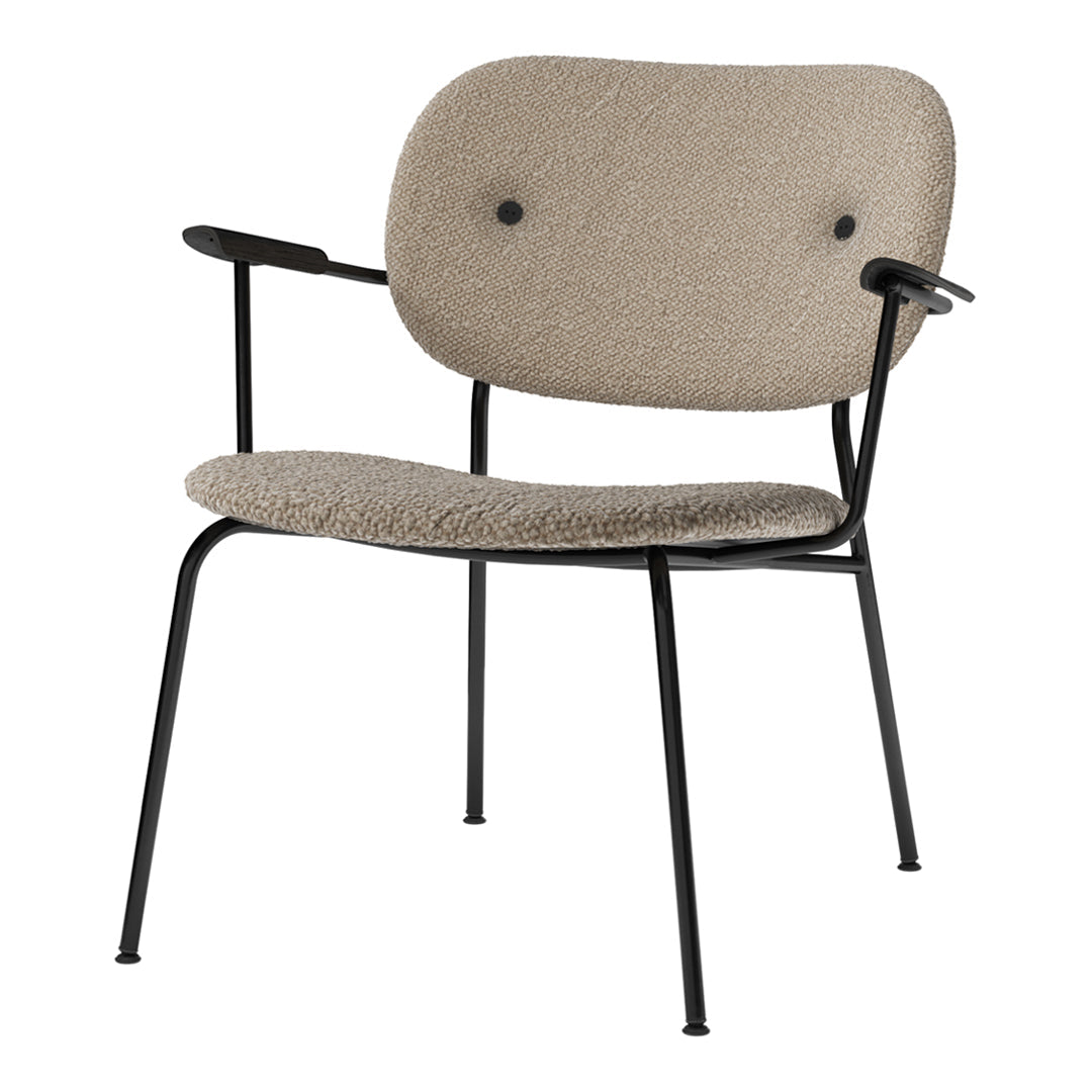 Co Lounge Chair - Fully Upholstered Modern Accent Chair for Living Room, Bedroom & Office - Comfortable Seating for Relaxing, Reading & Lounging