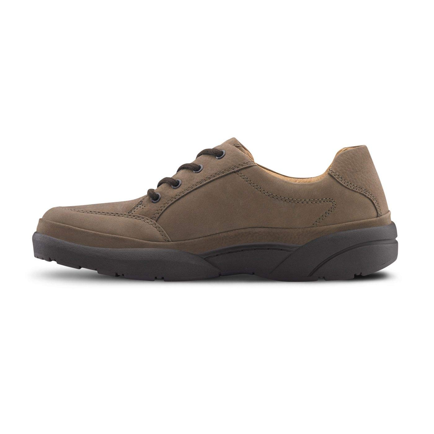 Dr. Comfort Justin Men's Therapeutic Diabetic Extra Depth Shoes - Leather Lace-Up Design for Foot Pain Relief & Swelling - Ideal for Daily Wear, Walking & Diabetic Foot Care