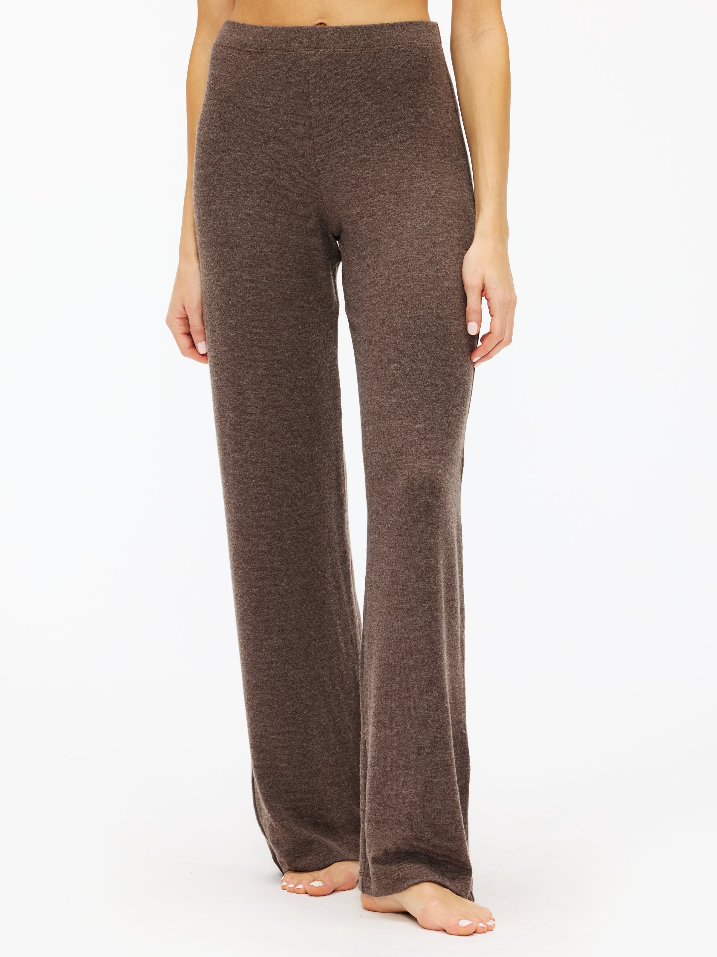 Lauren Wide Leg Pants for Women - High Waisted Flowy Lounge Pants - Comfortable Stretchy Casual Trousers for Yoga, Work from Home & Everyday Wear