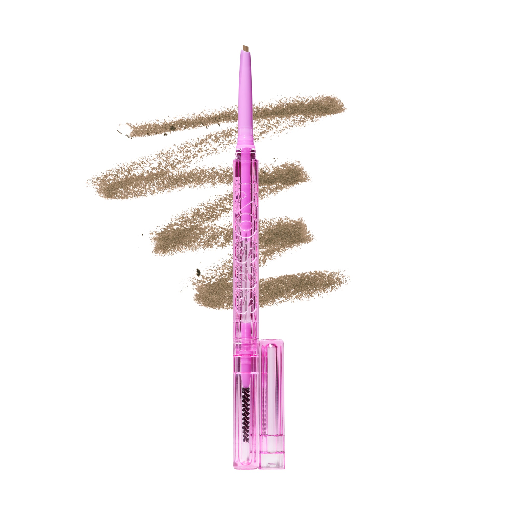 Brow Pop Dual Action Defining Pencil - Waterproof Eyebrow Pencil with Spoolie Brush for Natural Looking Brows - Perfect for Daily Makeup, Salon Use & On-The-Go Touch Ups