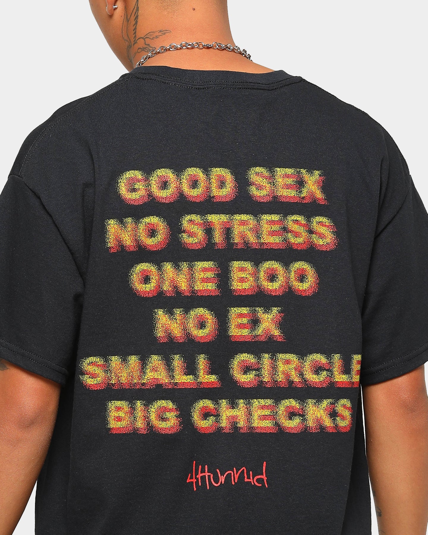 4HUNNID Good Sex Tee Black - Trendy Streetwear T-Shirt for Men & Women | Perfect for Casual Wear, Parties & Urban Fashion