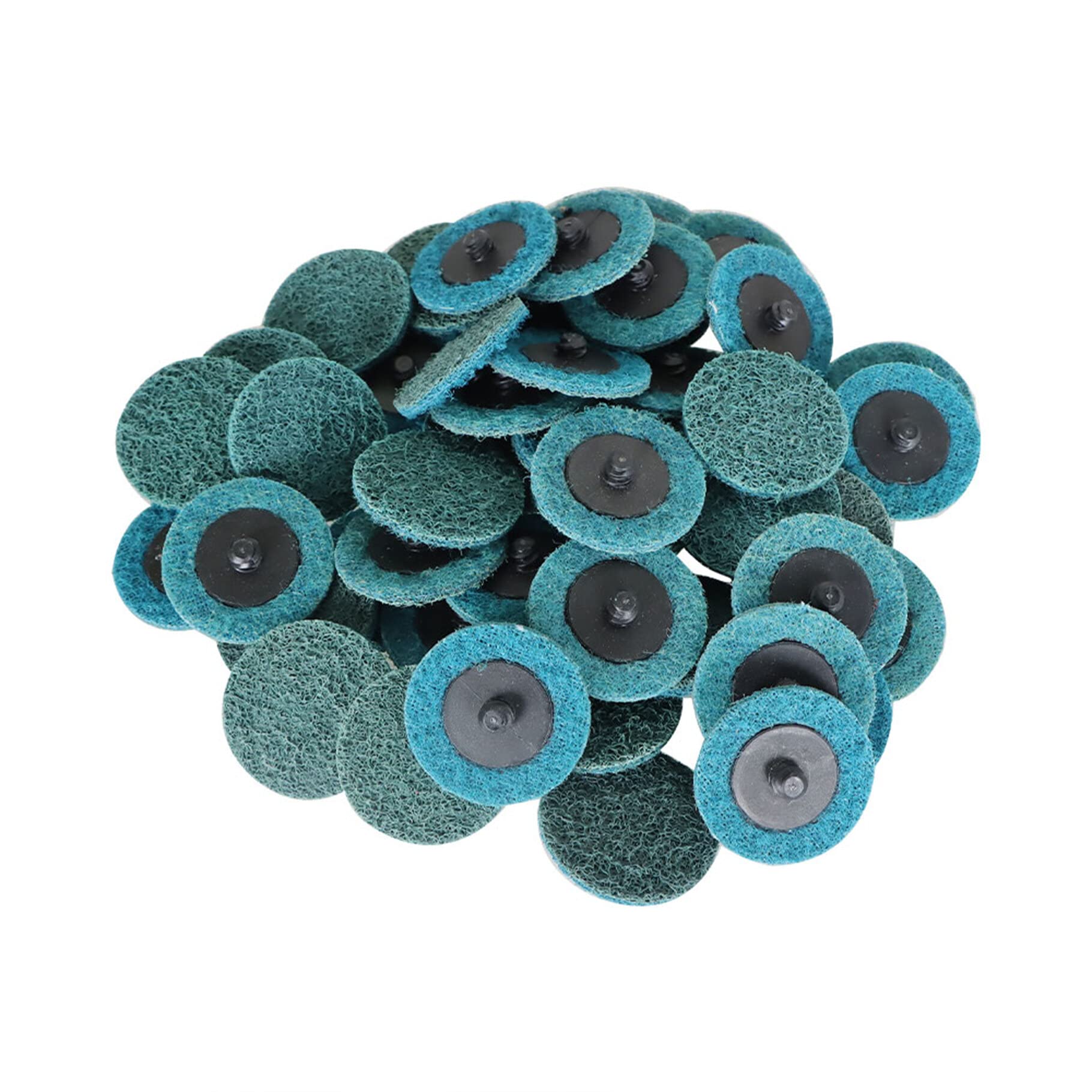 50Pcs 2 Inch Quick Change Sanding Discs - Fine Grit Surface Prep Conditioning Discs for Stripping, Grinding, Polishing & Finishing - Perfect for Woodworking, Metalworking & DIY Projects