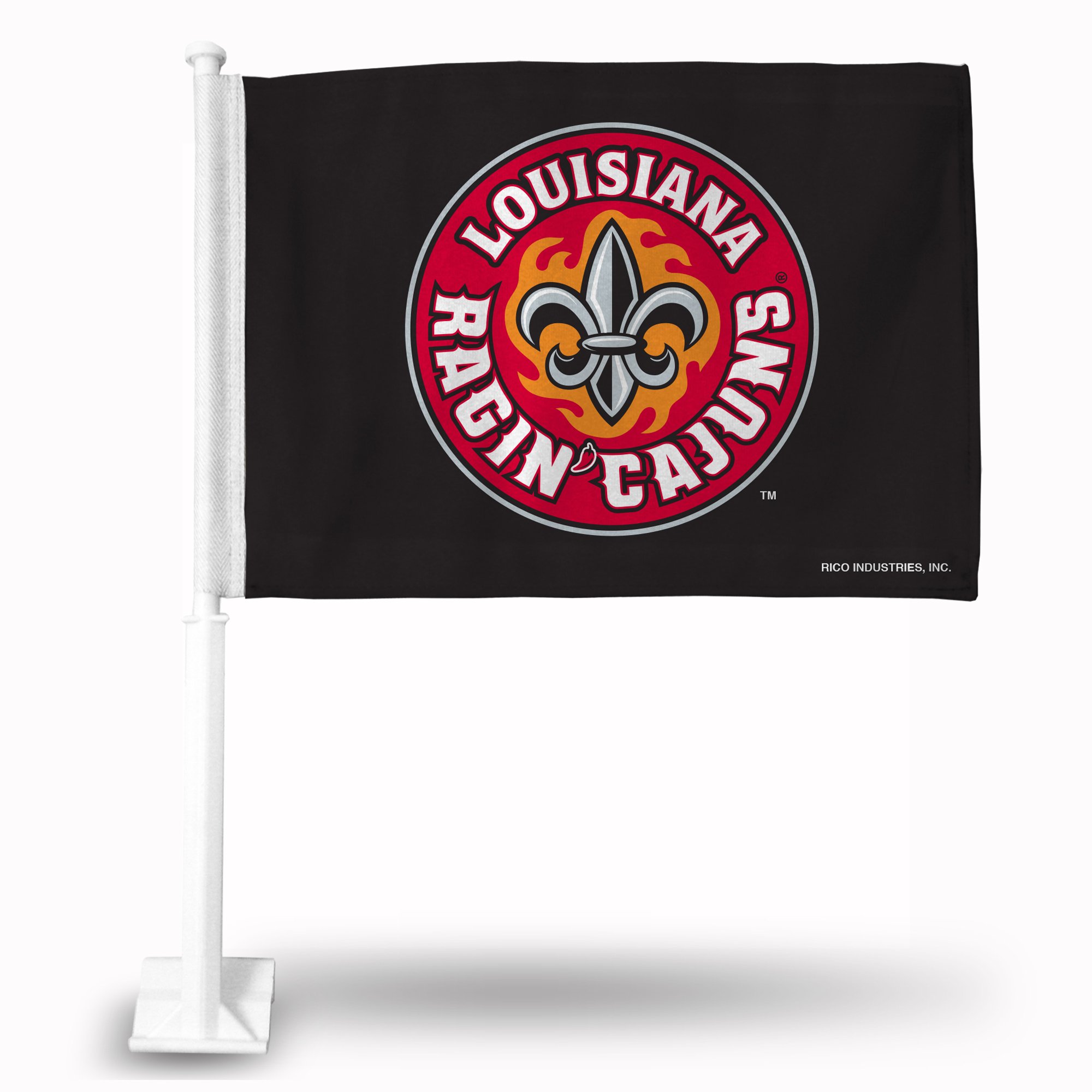 NCAA Louisiana-Lafayette Ragin Cajuns Car Flag - 16x19