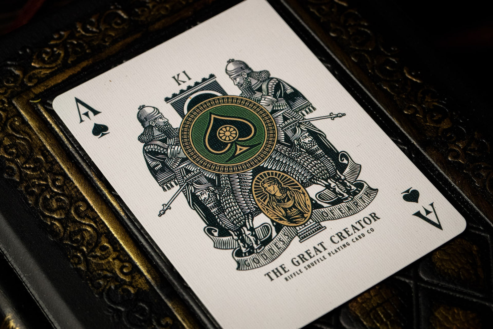 The Great Creator Playing Cards - Premium Quality Deck for Magic Tricks, Cardistry & Poker Games | Perfect for Magicians, Cardists & Game Nights