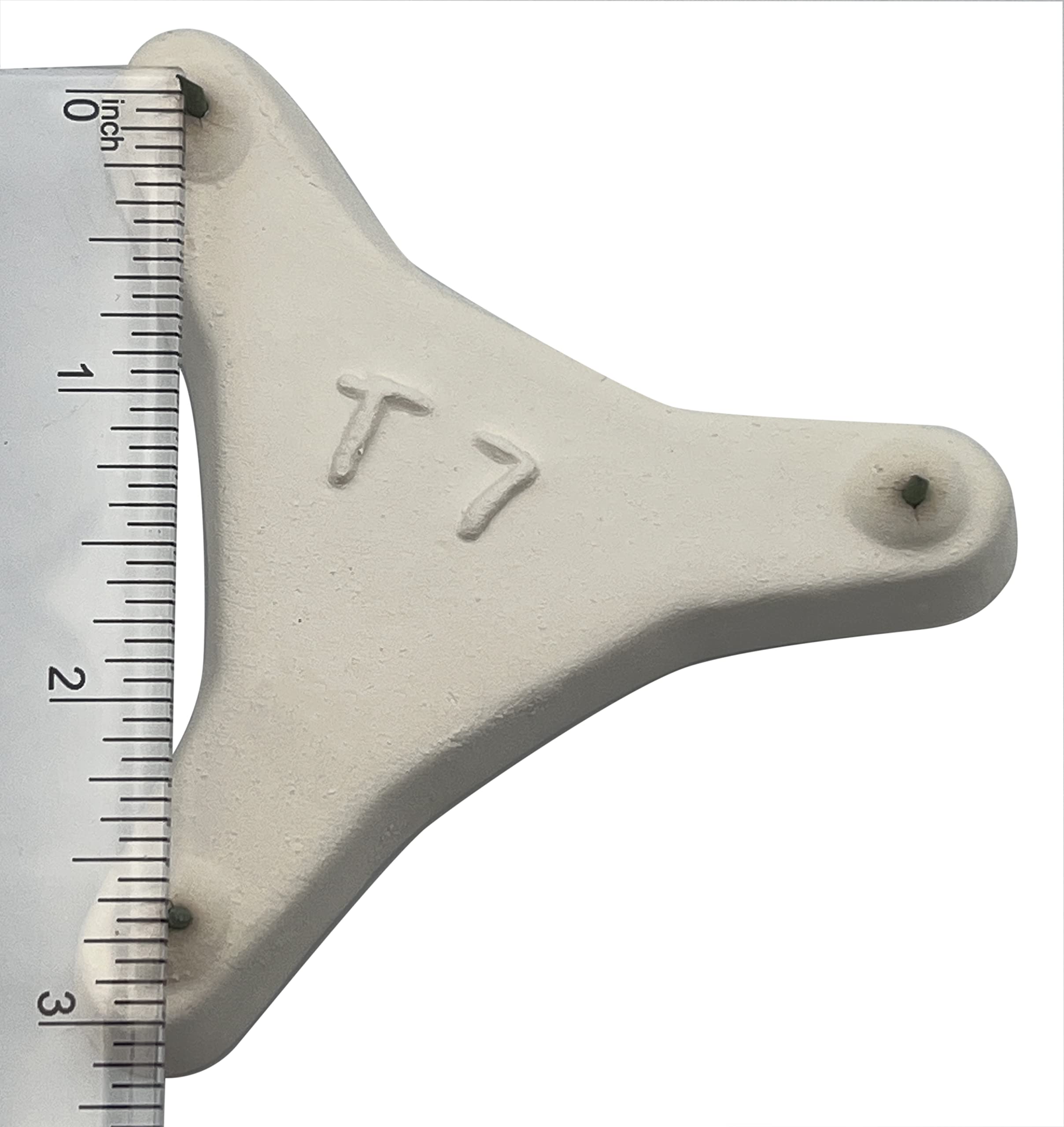 Ceramic Tripod 3-Point Kiln Stilt - 2-5/8