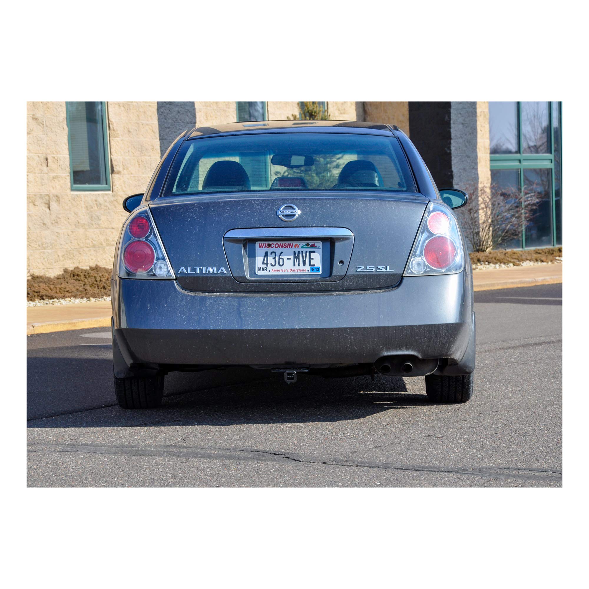 CURT 11264 Class 1 Trailer Hitch - 1-1/4 Inch Receiver for Nissan Altima & Maxima | Towing Bike Racks & Small Trailers | Easy Installation & Durable Design