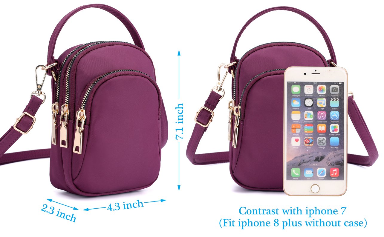 Women's Crossbody Phone Purse - Small Smartphone Wallet Holder for iPhone & Android - Perfect for Travel, Shopping, and Everyday Use