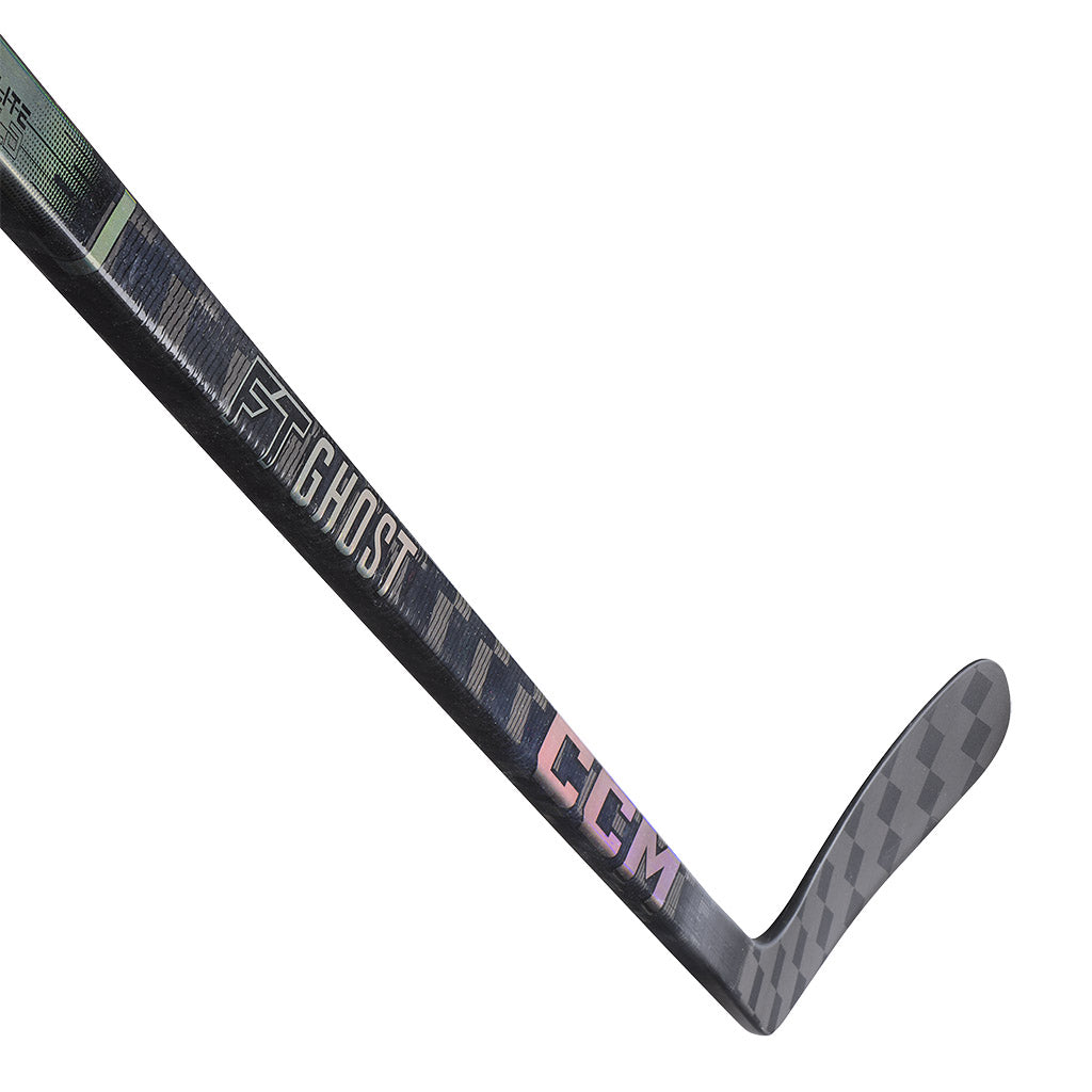 CCM FT Ghost Senior Ice Hockey Stick - Lightweight Carbon Fiber Hockey Stick for Advanced Players - Perfect for Competitive Games & Training Sessions