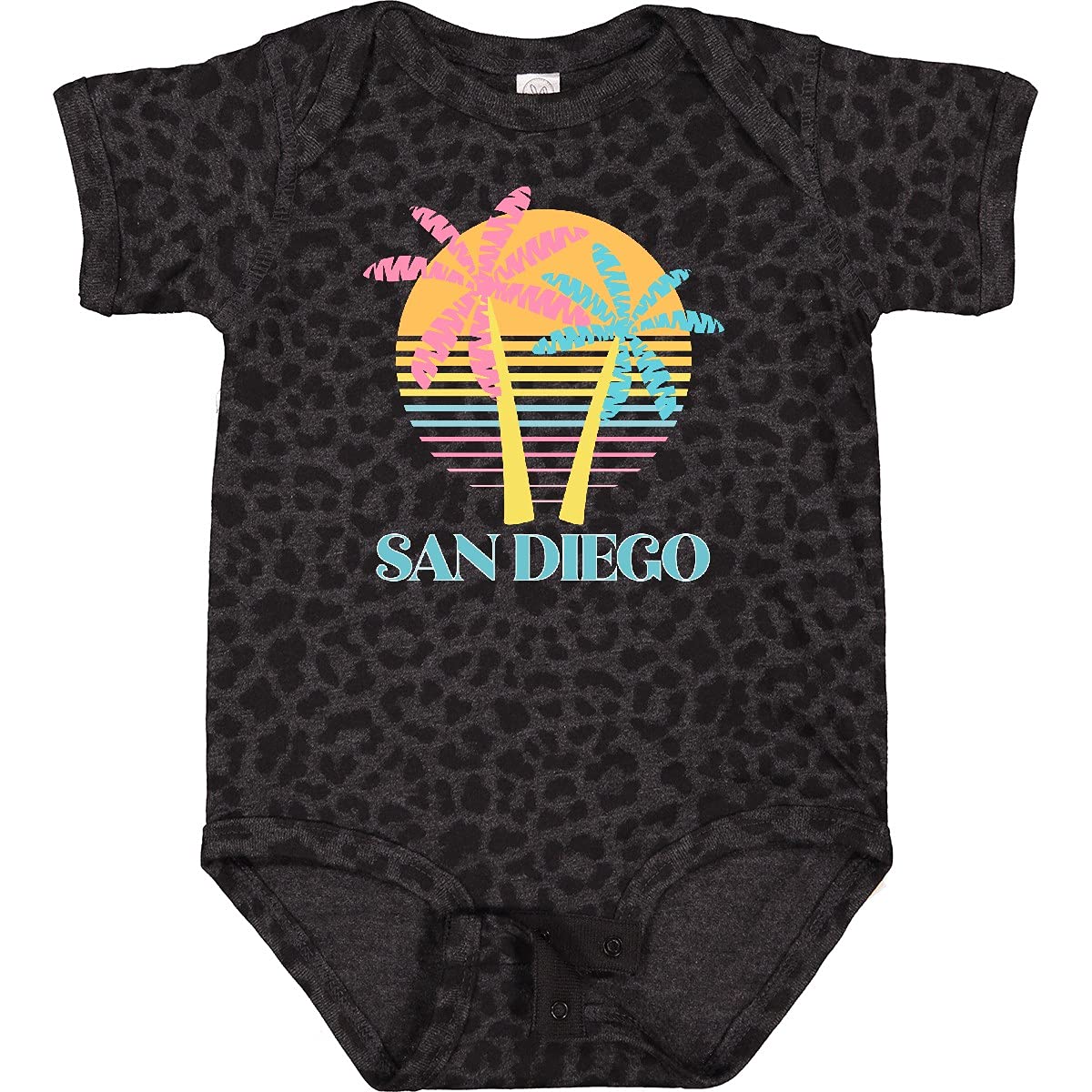 Inktastic San Diego California Beach Vacation Baby Bodysuit - Cute Infant Onesie for Summer Travel, Beach Trips & Family Vacations - Perfect Gift for Newborns & Toddlers
