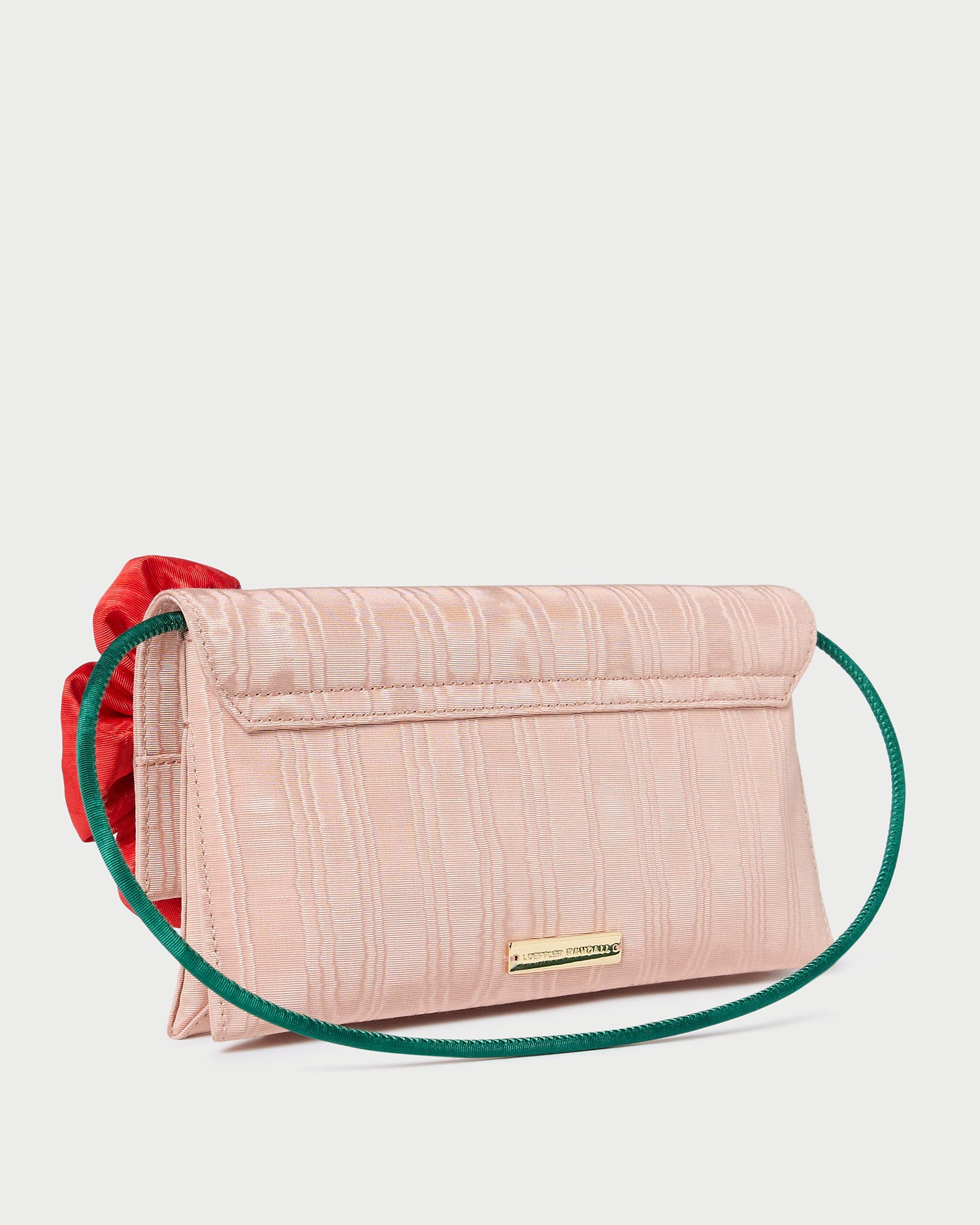 Charlee Blush Flower Shoulder Bag - Elegant Crossbody Purse for Women | Perfect for Date Night, Weddings & Special Occasions