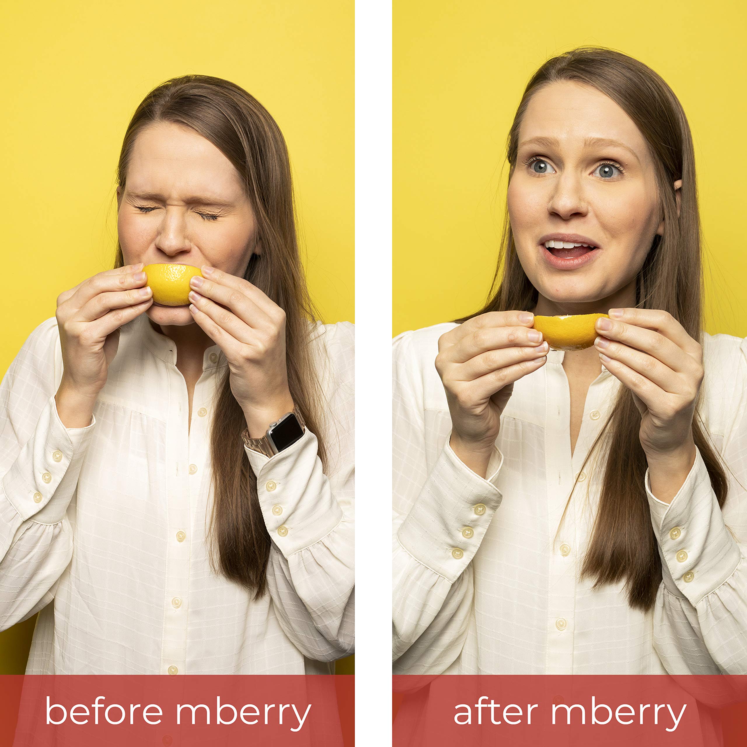 Mberry Miracle Berry Tablets - 10 Count Pack | Natural Flavor Enhancer for Sour & Bitter Foods | Perfect for Taste Testing Parties & Healthy Snacking