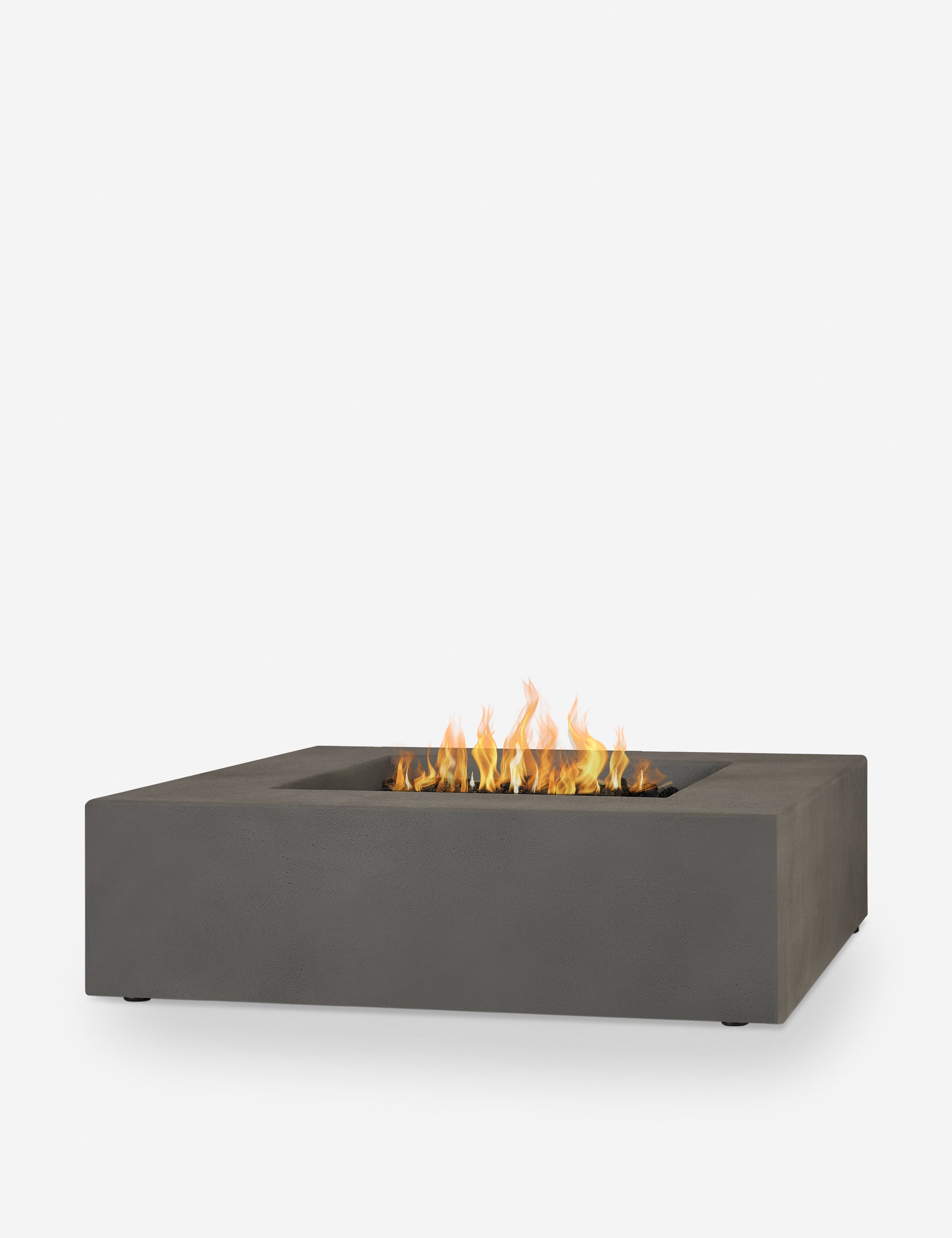 Auberon Outdoor Fire Table - Modern Patio Fire Pit for Backyard, Garden, and Deck - Perfect for Camping, BBQ, and Relaxing Evenings