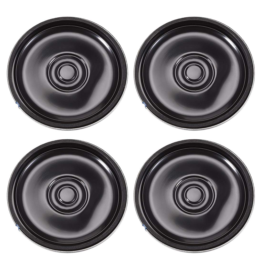 2W 8 Ohm Micro Internal Speaker - 40mm Dia Magnet Loudspeaker (4pcs) for DIY Electronics, Audio Projects & Small Devices