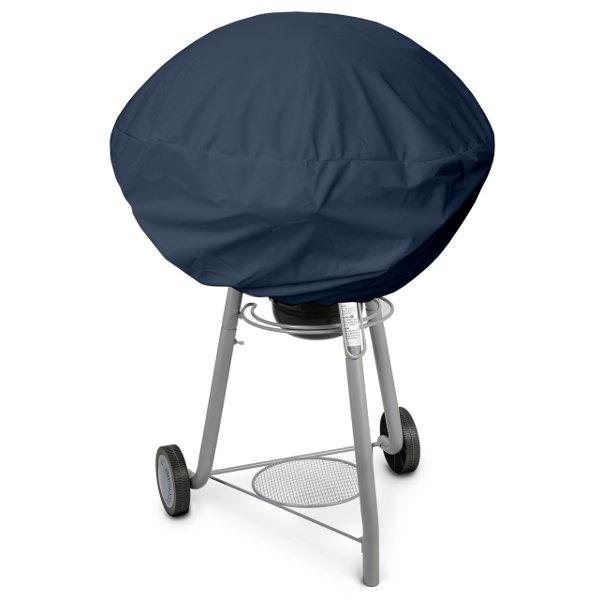 Heavy-Duty Waterproof Kettle Grill Cover - Weatherproof BBQ Grill Protector for Weber, Char-Broil & More - Perfect for Outdoor Cooking & Backyard BBQs