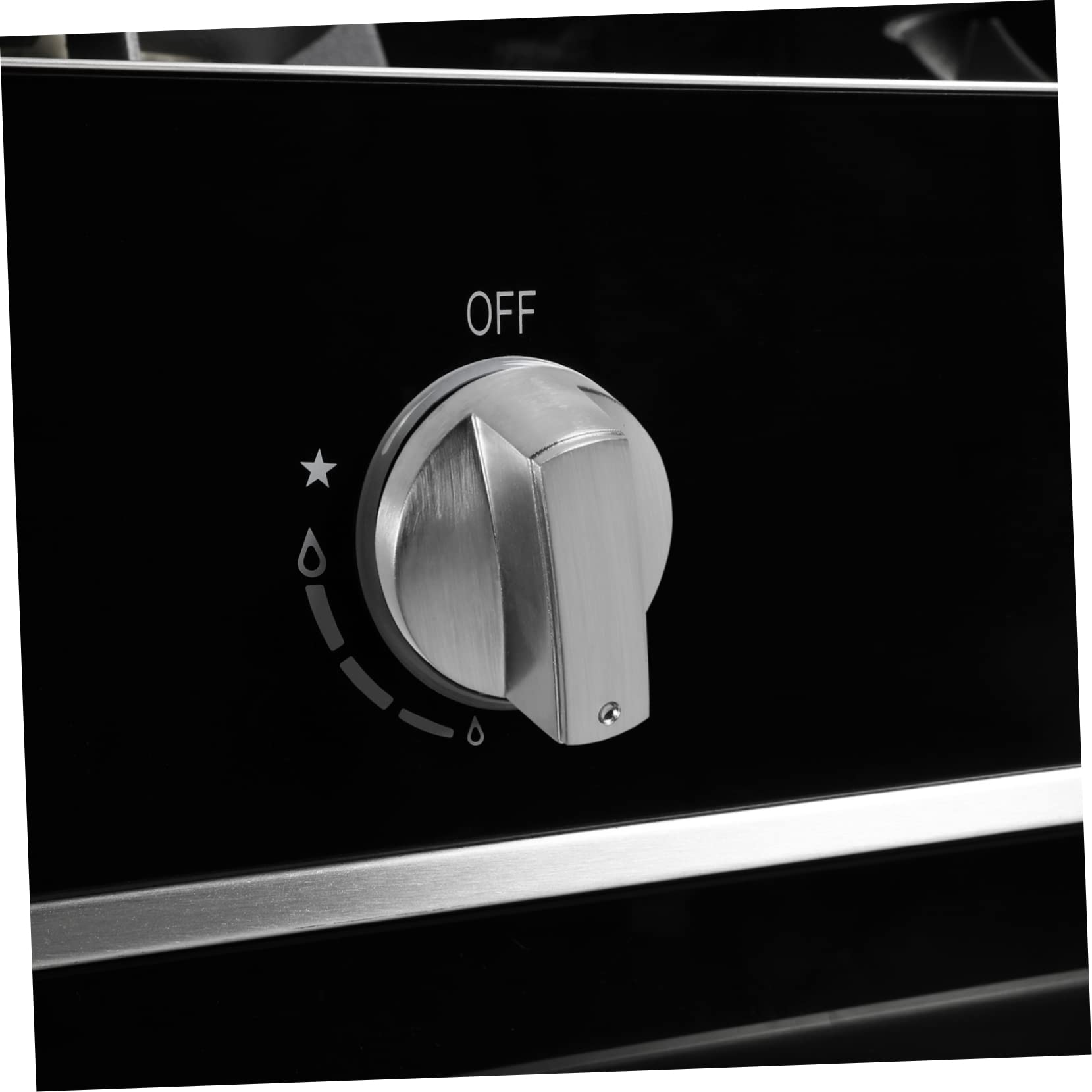 KITANDOVE 15-Piece Stainless Steel Adjustable Gas Stove Knob Set - Replacement Control Knobs for Wolf, Oven, Cookware & Stoves - Durable Metal Ignition Switch for Propane Cooktops (Perfect for Kitchen Upgrades & Appliance Repairs)