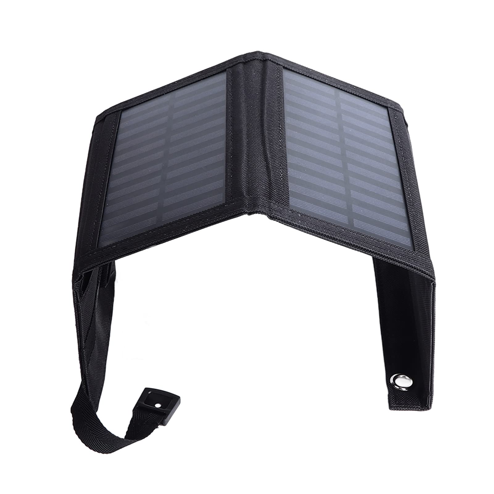 Portable Solar Charger for Phones - Foldable Outdoor Solar Power Bank with USB Ports | Perfect for Camping, Hiking, Emergency Power & Travel Charging