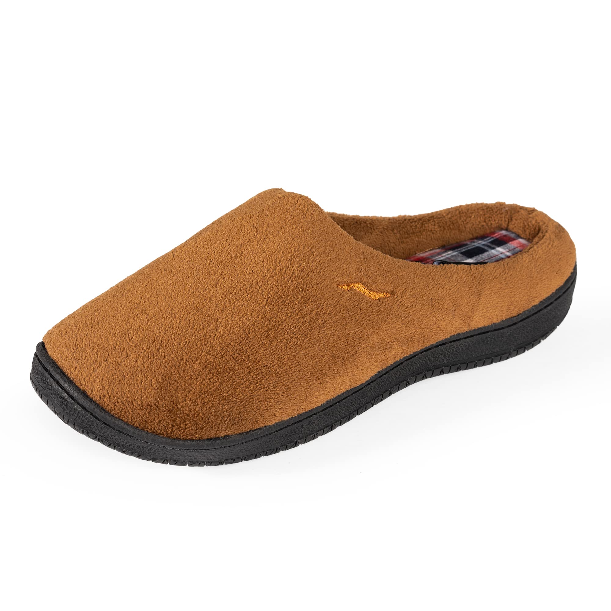 NORTY Men's Slip-On Clog Slippers with Memory Foam - Comfortable Indoor House Shoes for Men - Perfect for Relaxing at Home, Lounging & Casual Wear