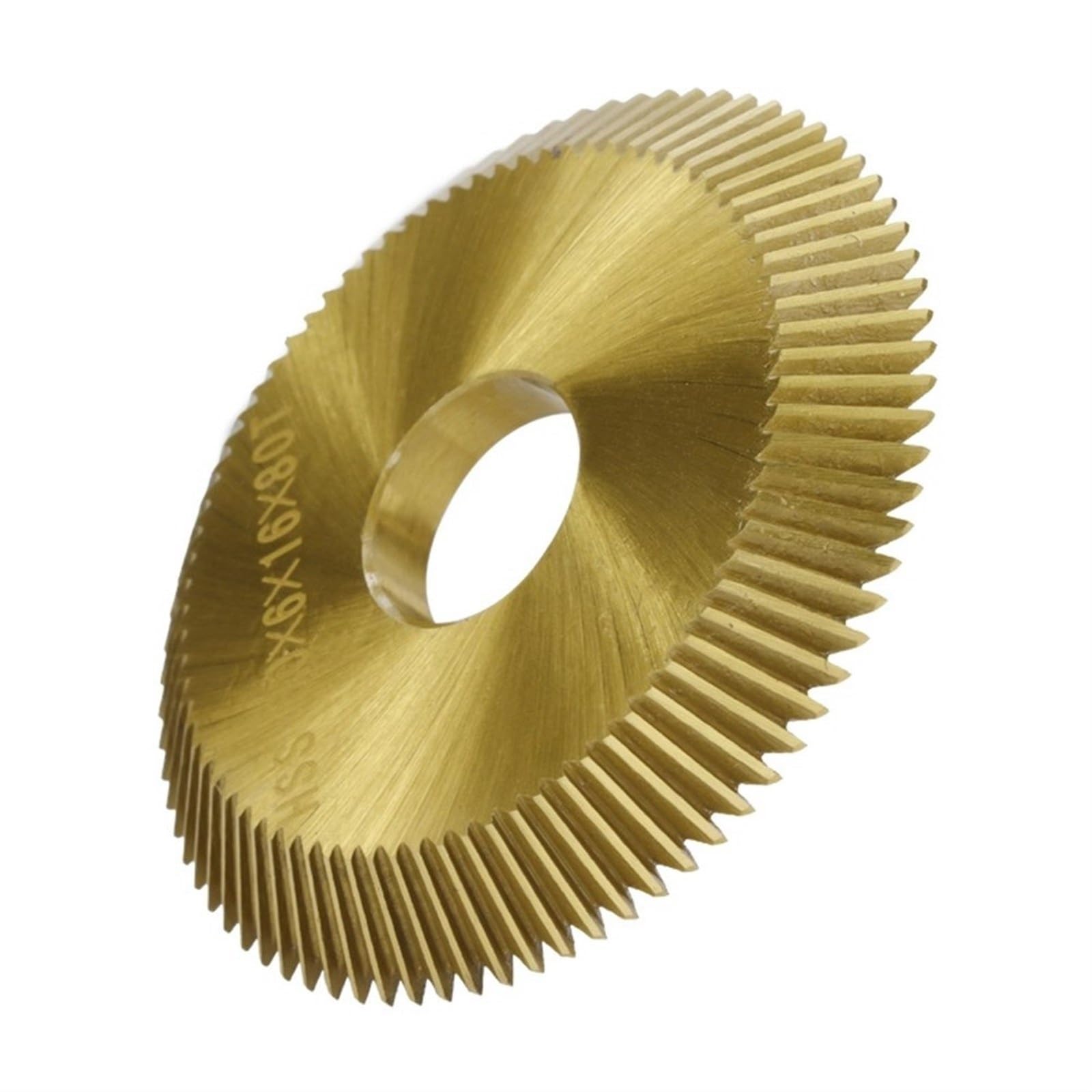 High-Speed Steel (HSS) Key Cutter Blade 60x6x16x80T - Professional Circular Key Milling Cutter for Horizontal Key Copy Machines - Durable Locksmith Tools for Key Duplication & Precision Cutting - Perfect for Commercial Locksmiths, Hardware Stores & Security Professionals