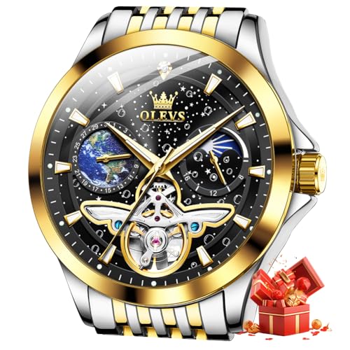 G6705: Two tone strap & black dial